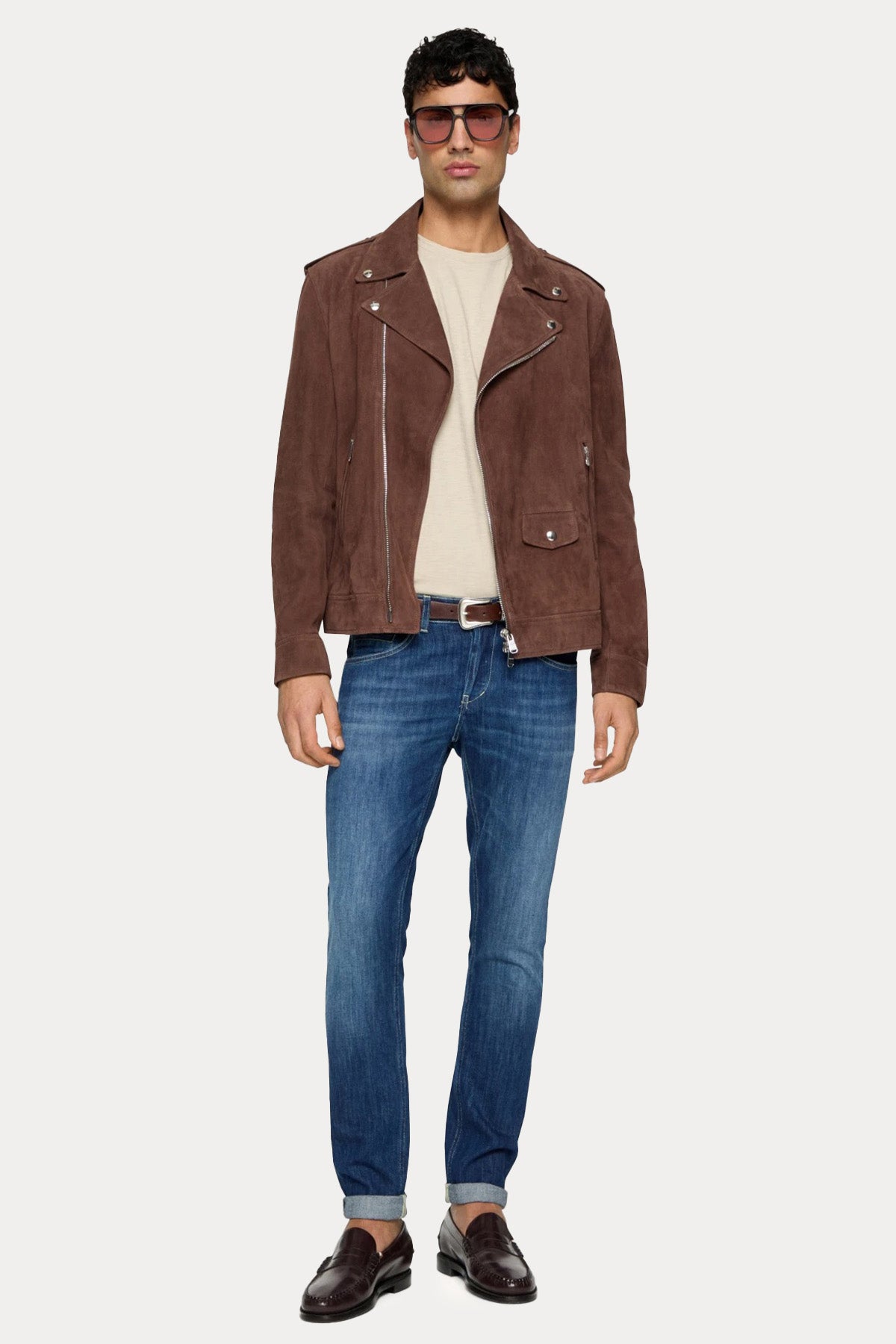 Dondup Regular Fit Yuvarlak Yaka Logolu T-shirt