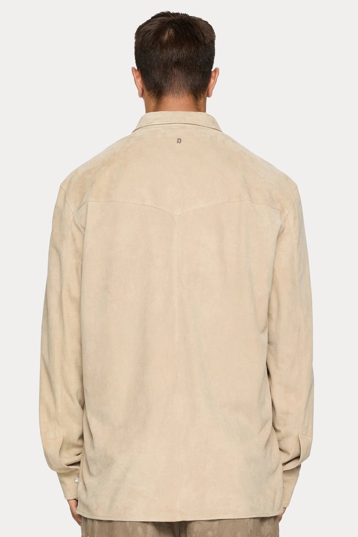 Dondup Regular Fit Süet Deri Gömlek Ceket