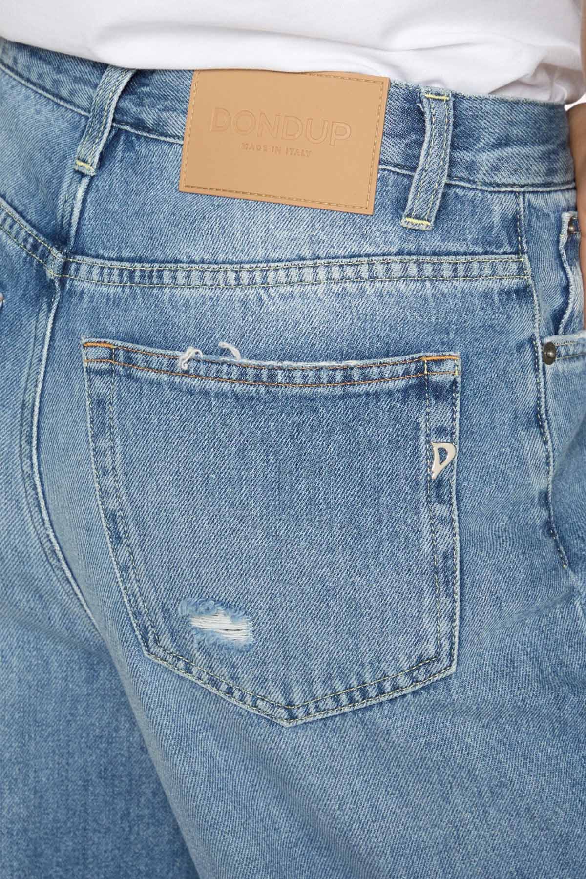 Dondup Bessie Loose Fit Yıkamalı Jeans