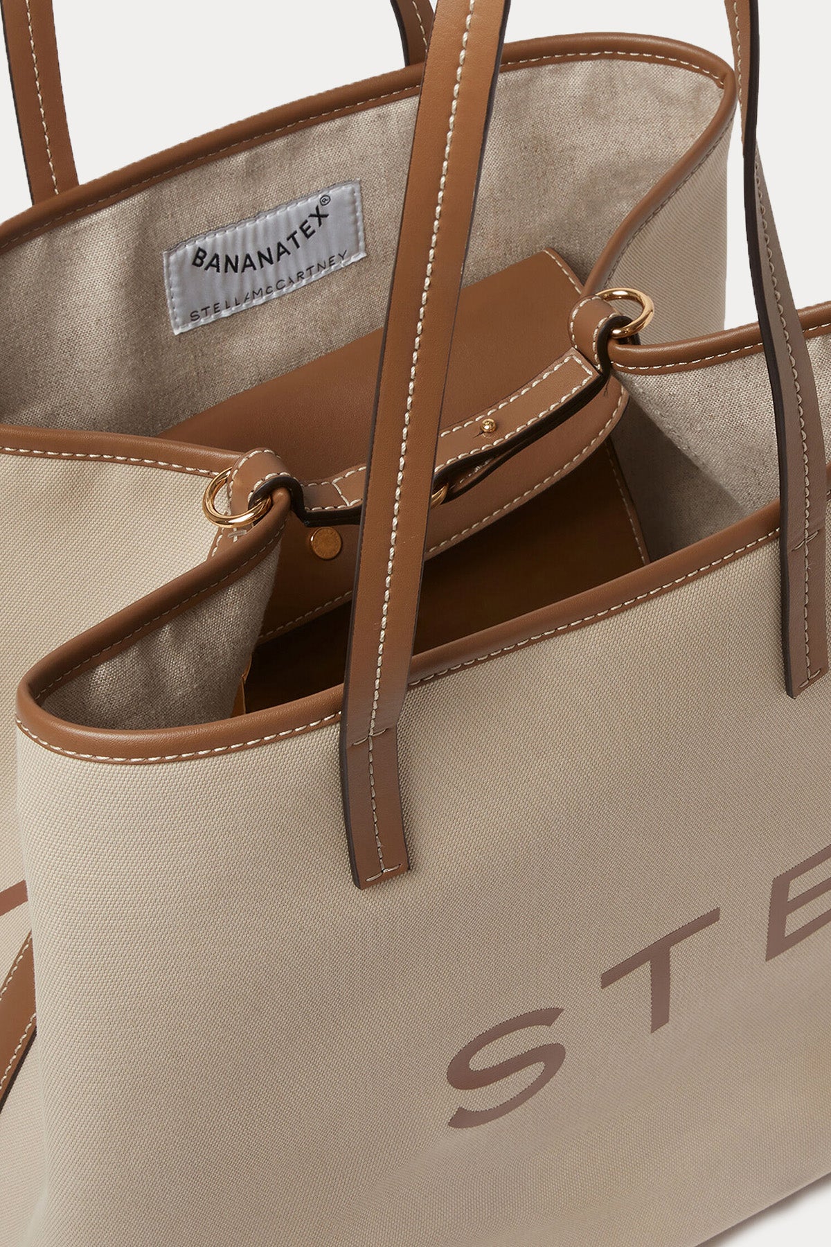 STELLA McCARTNEY オールインワン ロング丈 シルク 小さめサイズ Stella Mccartney Bananatex Large Tote Çanta