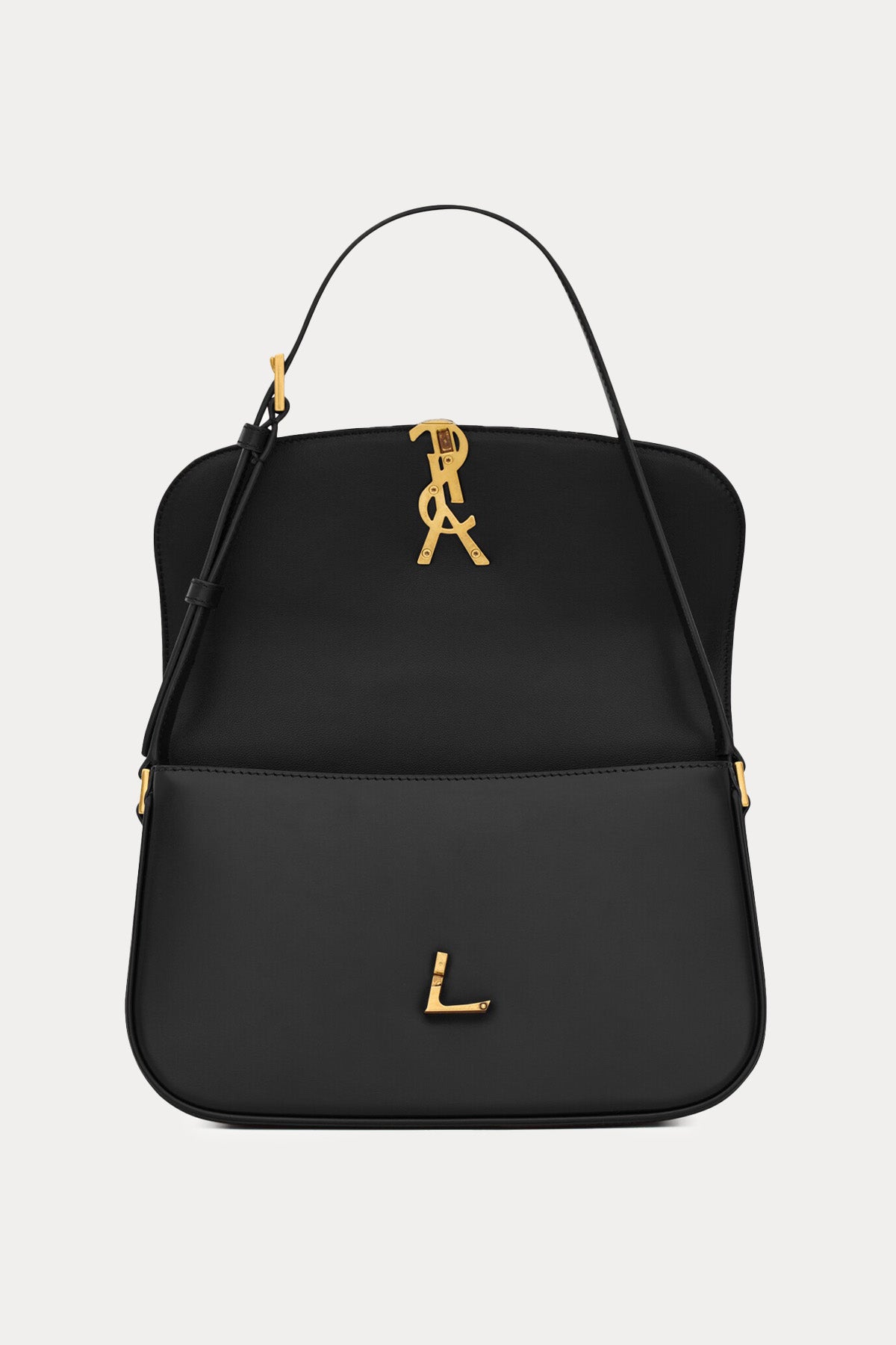 Saint Laurent Solferino Small Deri Omuz Çantası 832330 0SX0W 1000