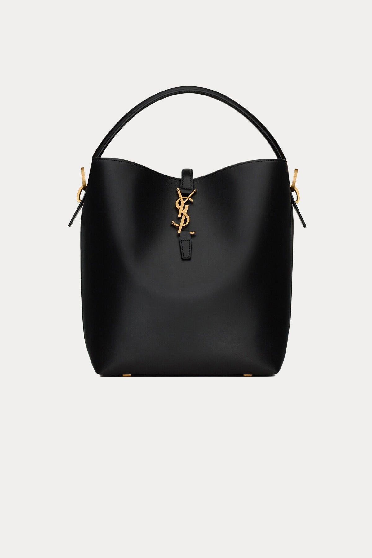 Saint Laurent Logolu Medium Deri Omuz Çantası