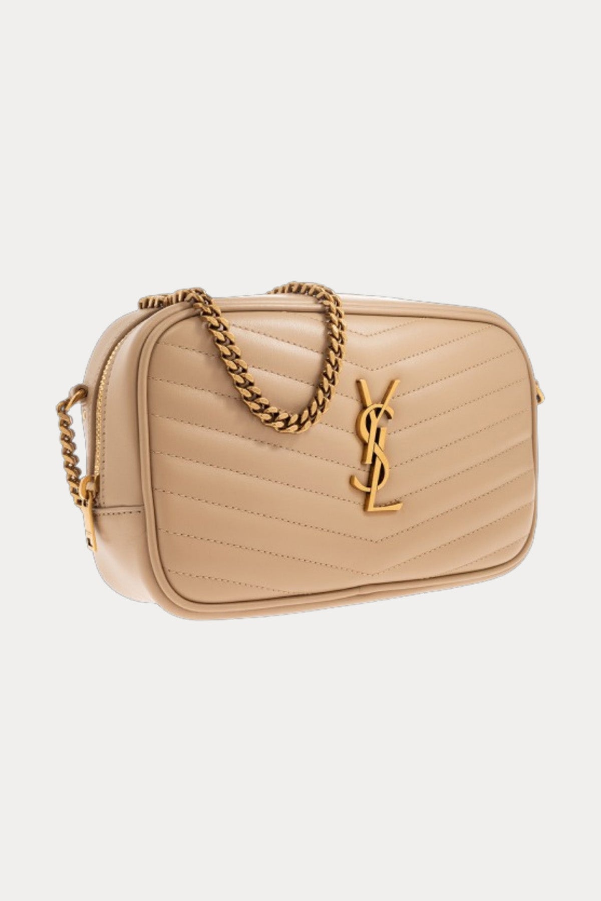 Saint Laurent Zincir Askılı Mini Deri Omuz Çantası