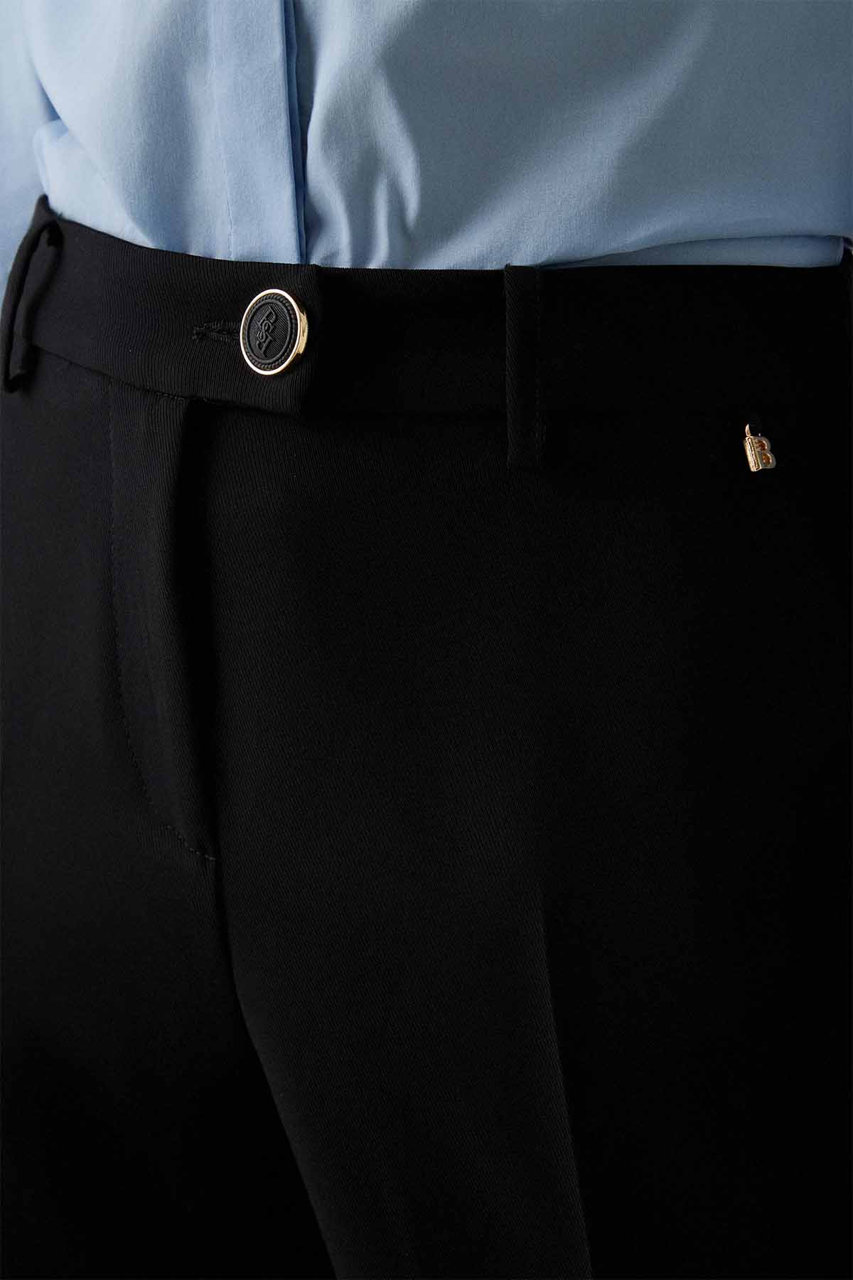 Bsb Regular Fit Duble Paça Yandan Cepli Pantolon