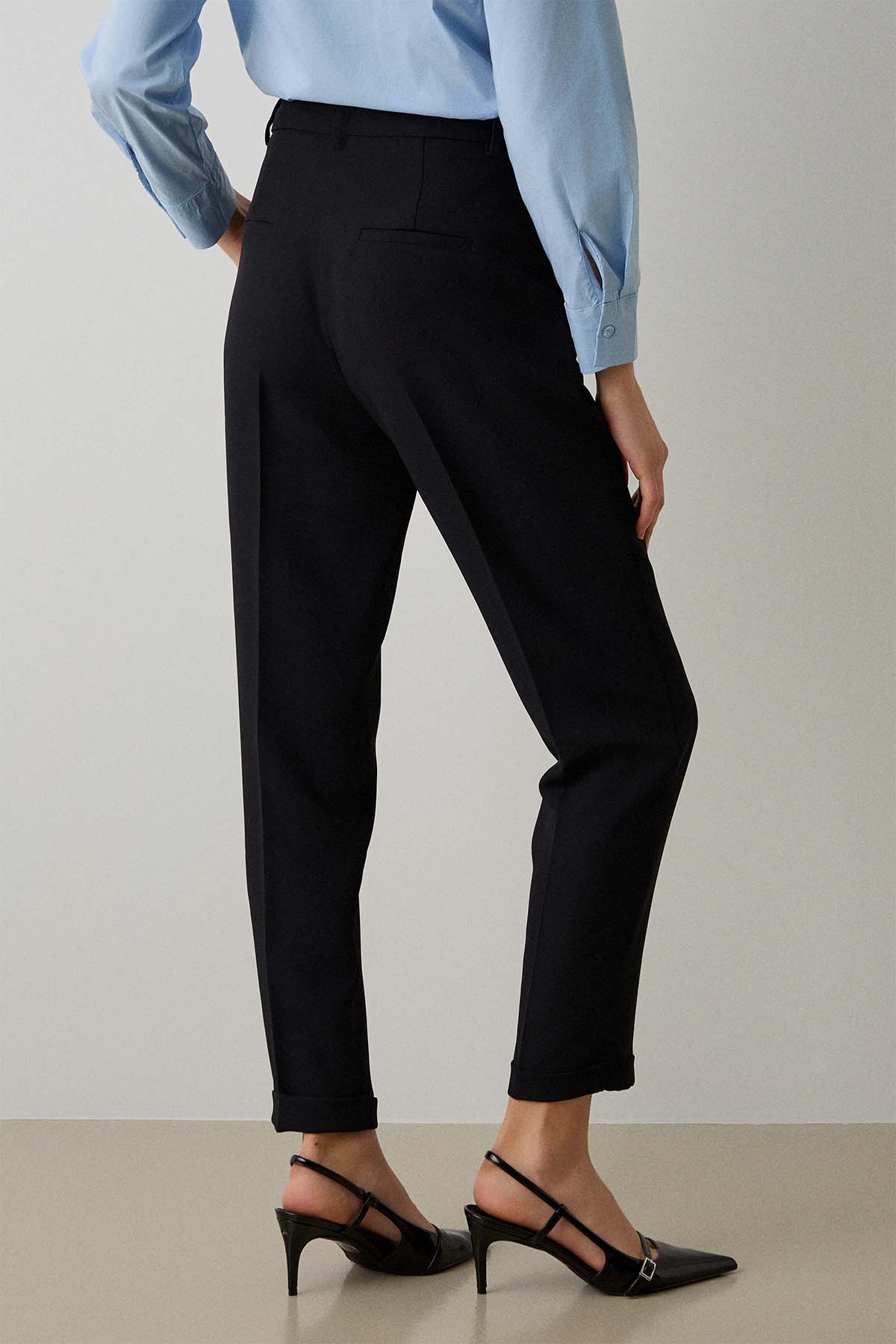 Bsb Regular Fit Duble Paça Yandan Cepli Pantolon