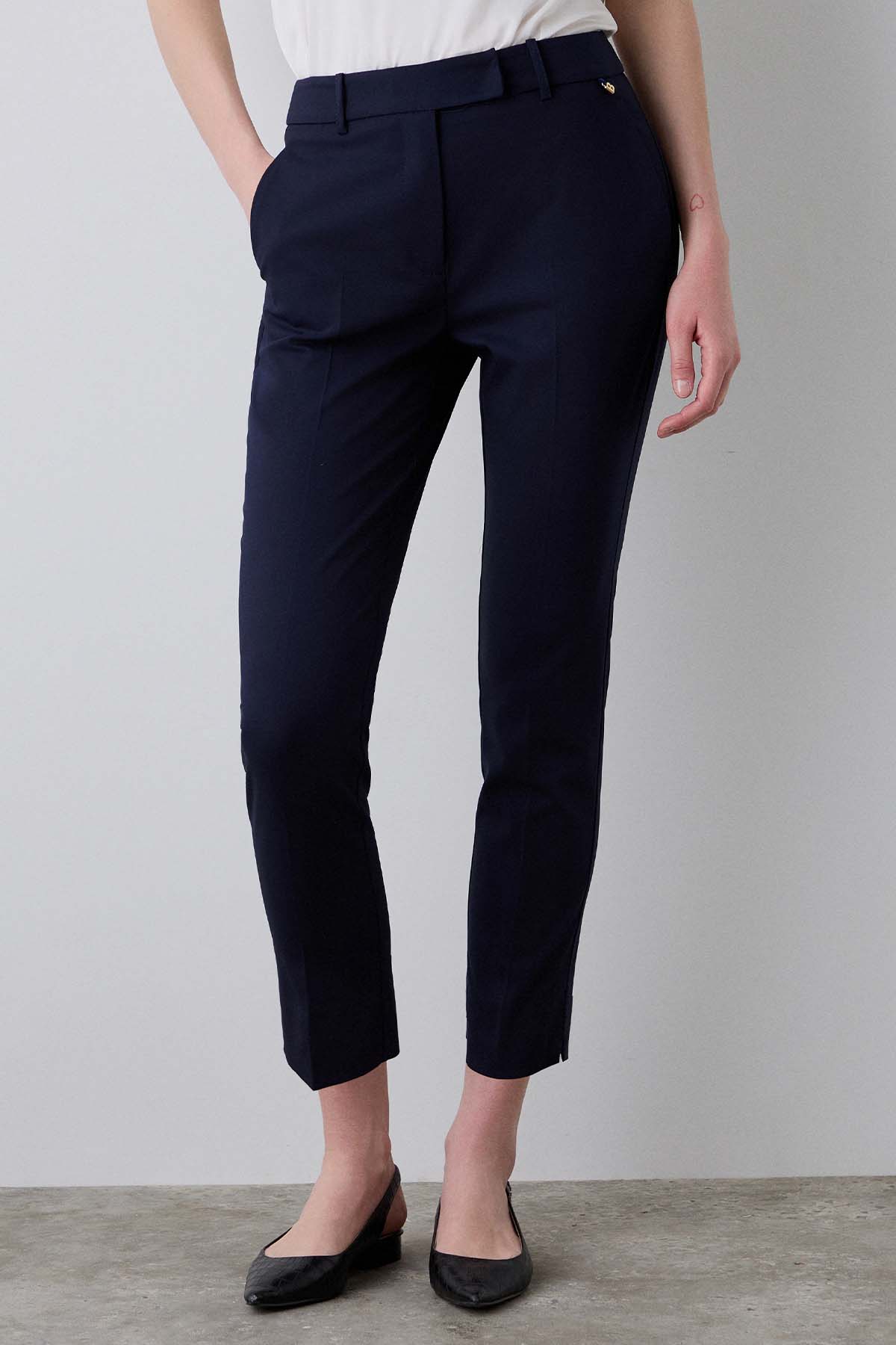 Bsb Slim Fit Yandan Cepli Pantolon