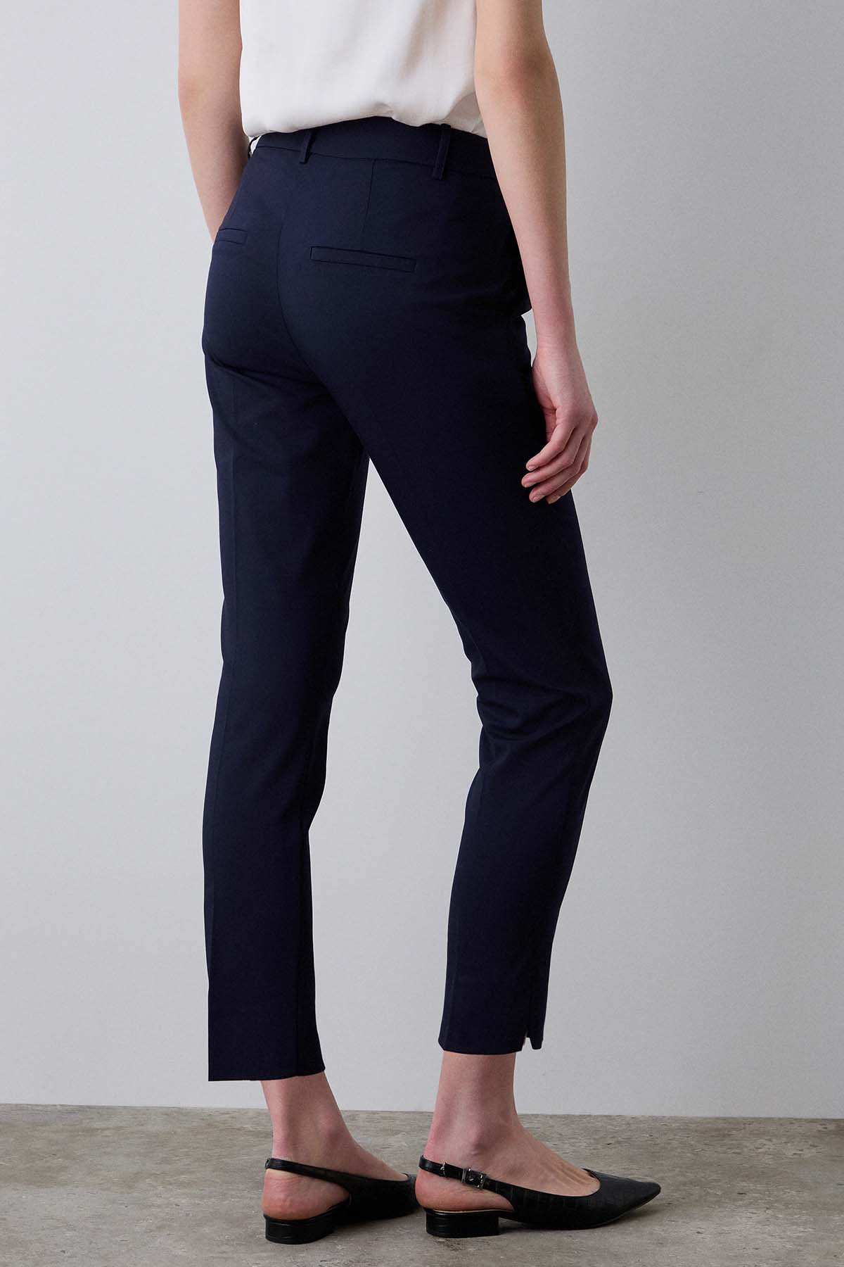 Bsb Slim Fit Yandan Cepli Pantolon