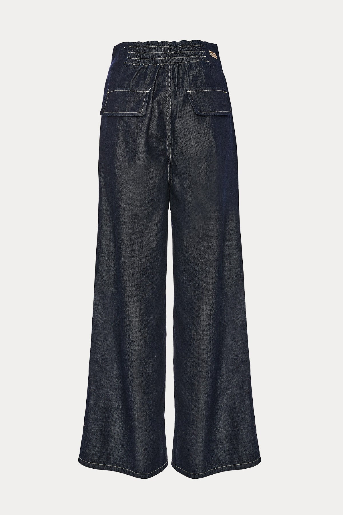 Bsb Relaxed Fit Çift Pileli Yandan Cepli Denim Pantolon-Pantolon-Libas