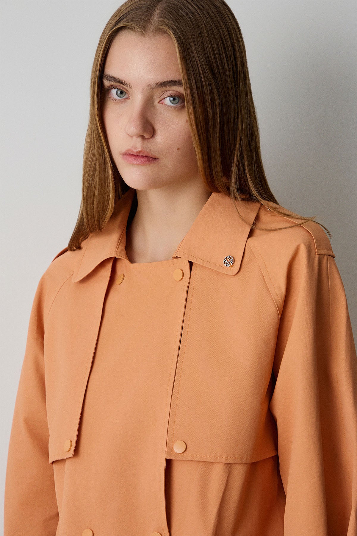 Bsb Regular Fit Kruvaze Crop Ceket