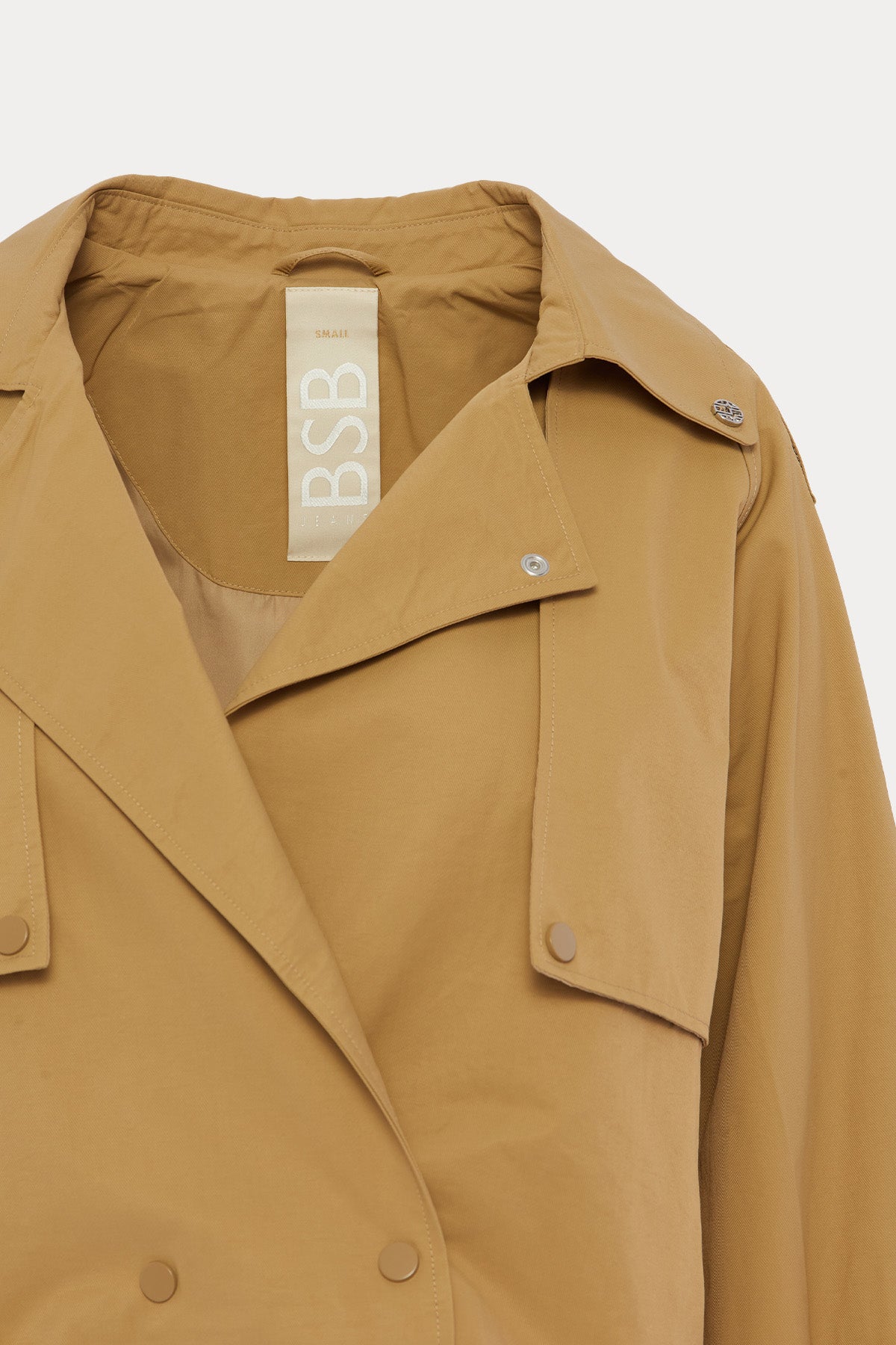 Bsb Regular Fit Kruvaze Crop Ceket