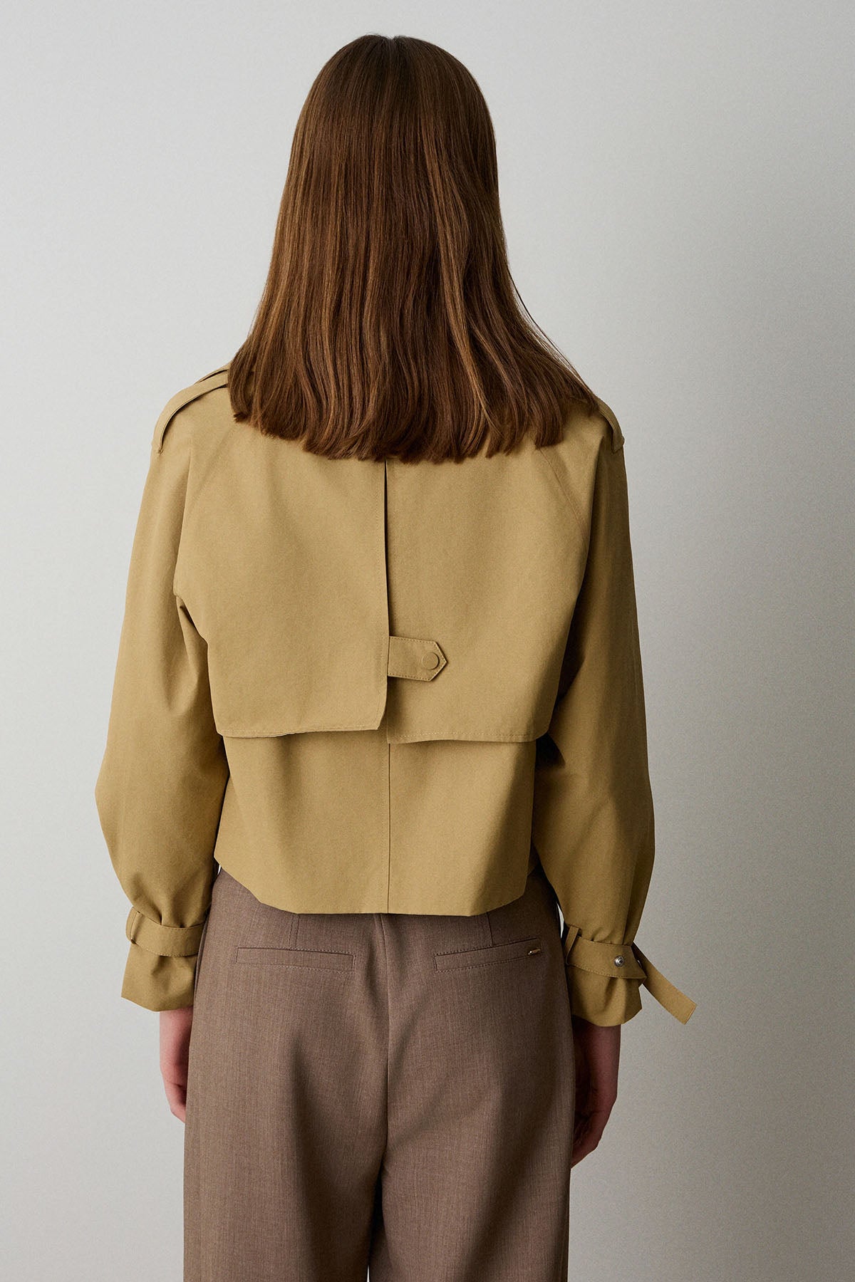 Bsb Regular Fit Kruvaze Crop Ceket