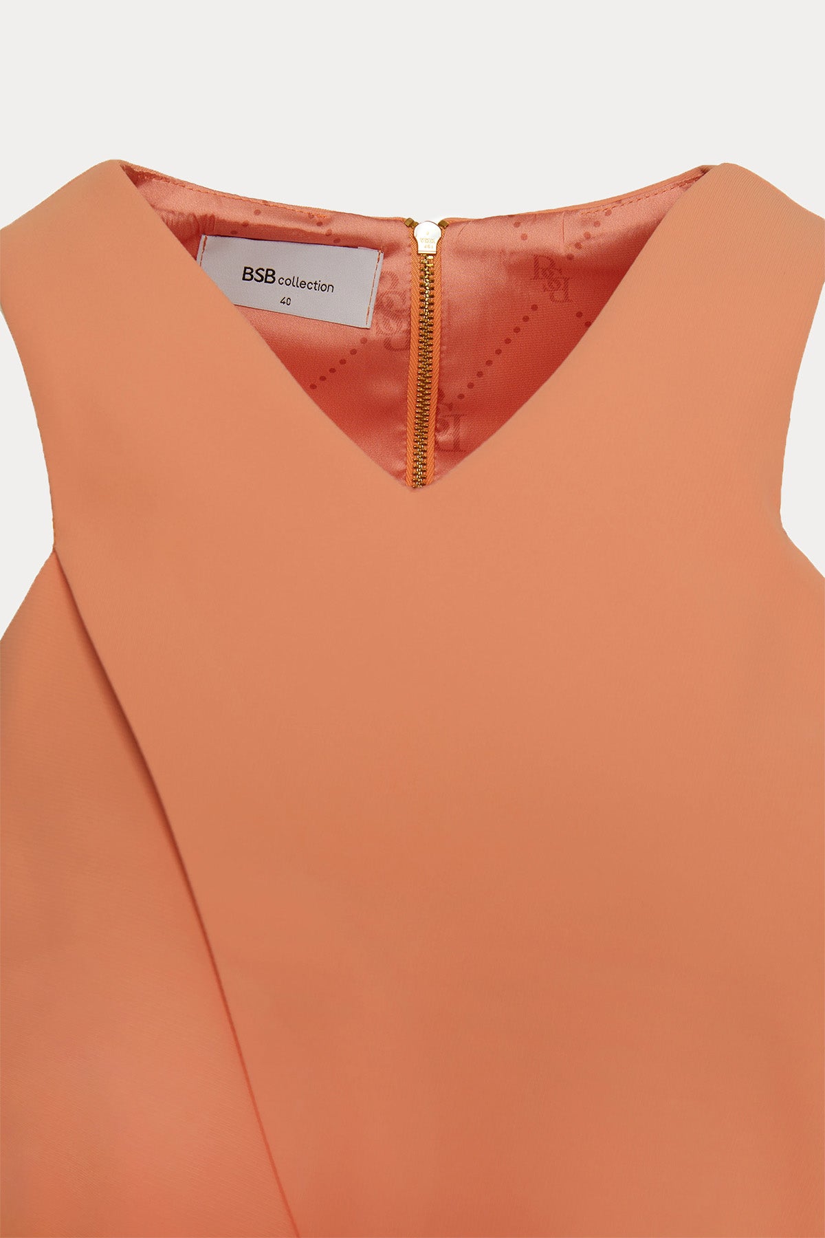 Bsb Regular Fit Çapraz Tasarım Crop Bluz