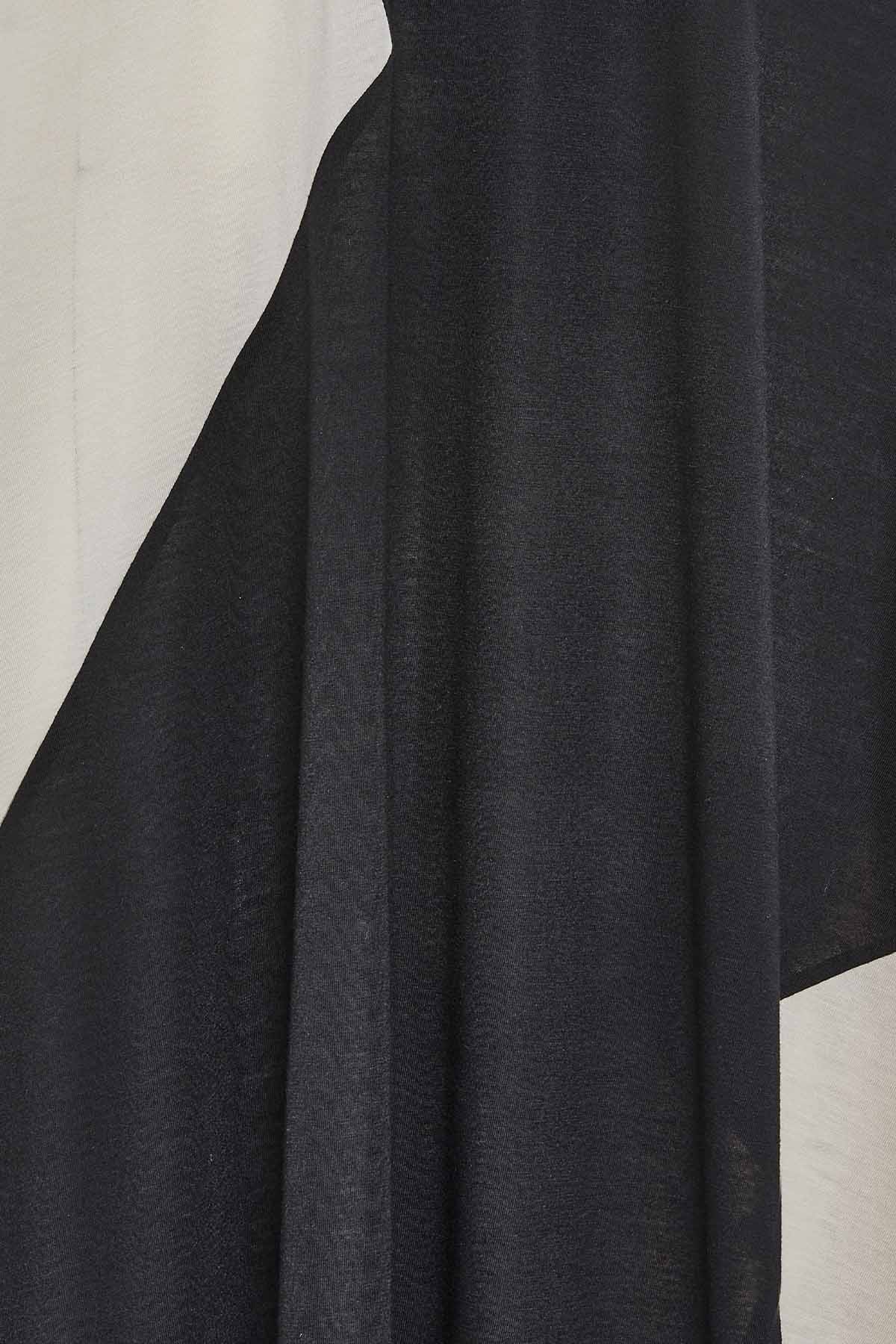 Bsb Regular Fit Yuvarlak Yaka Maxi Elbise-Elbise-Libas