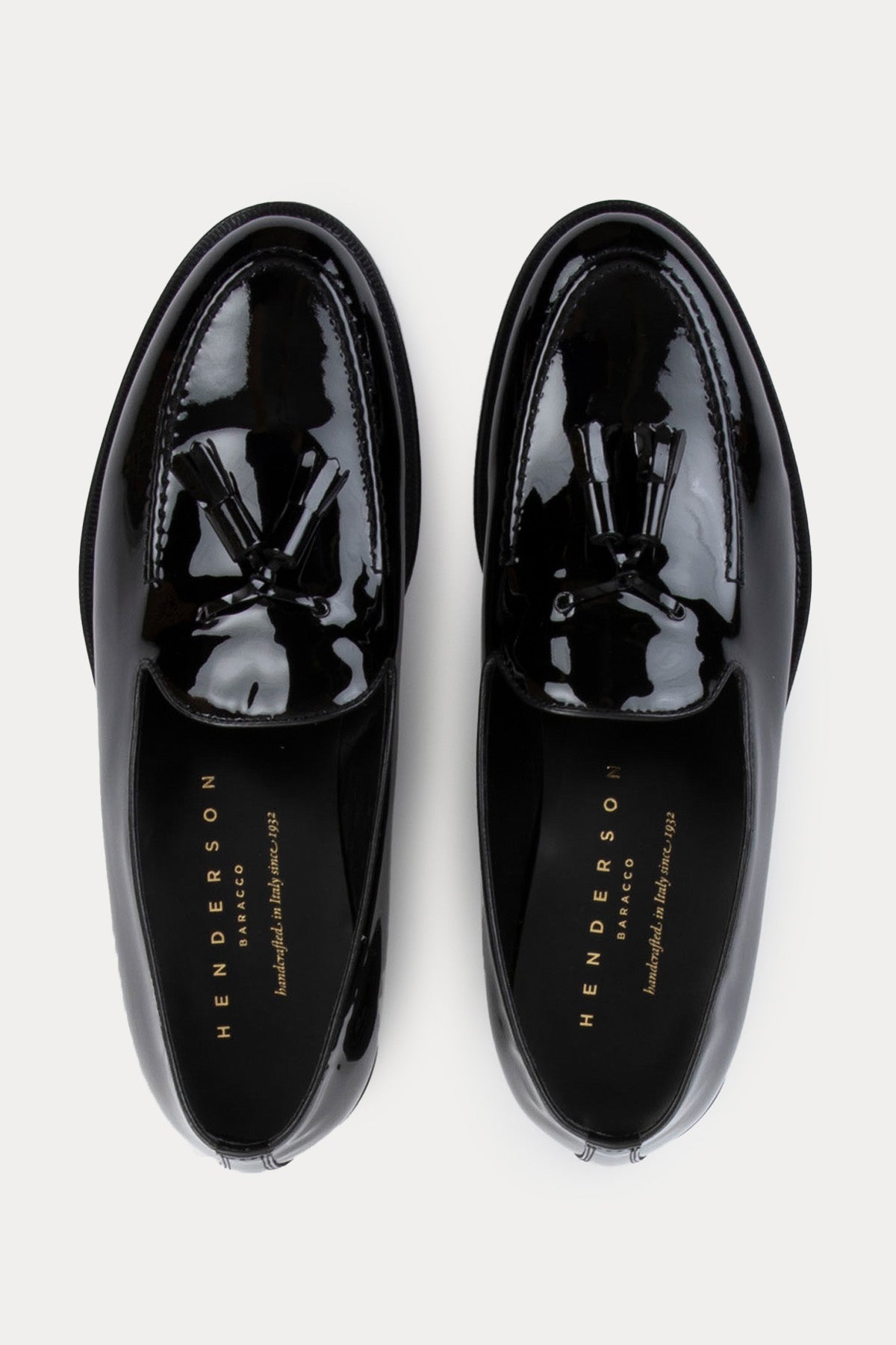 Henderson Rugan Deri Püsküllü Loafer Smokin Ayakkabısı