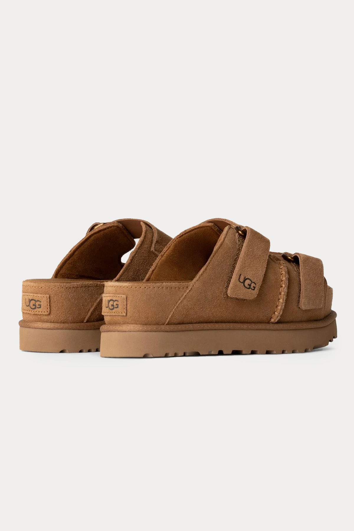 Ugg Chestnut Goldenstar Hi Slide Süet Terlik