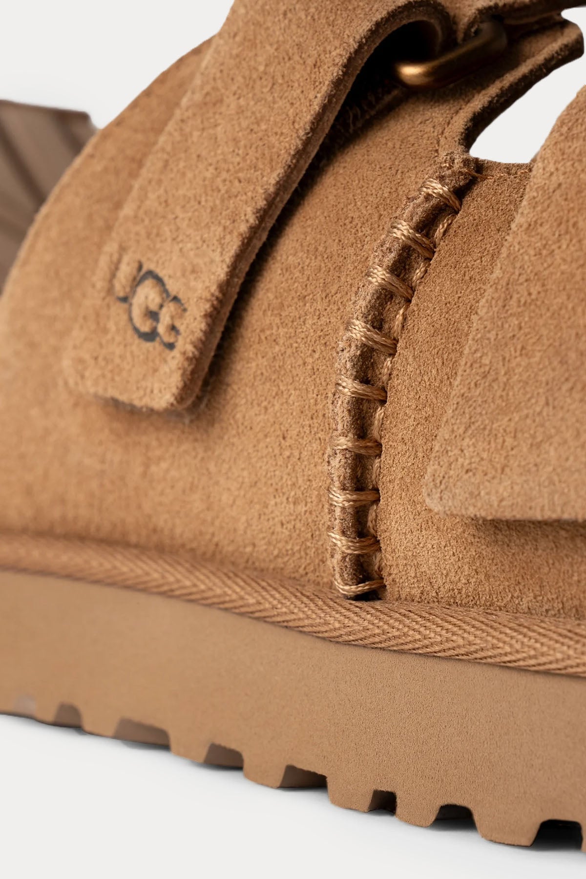 Ugg Chestnut Goldenstar Hi Slide Süet Terlik