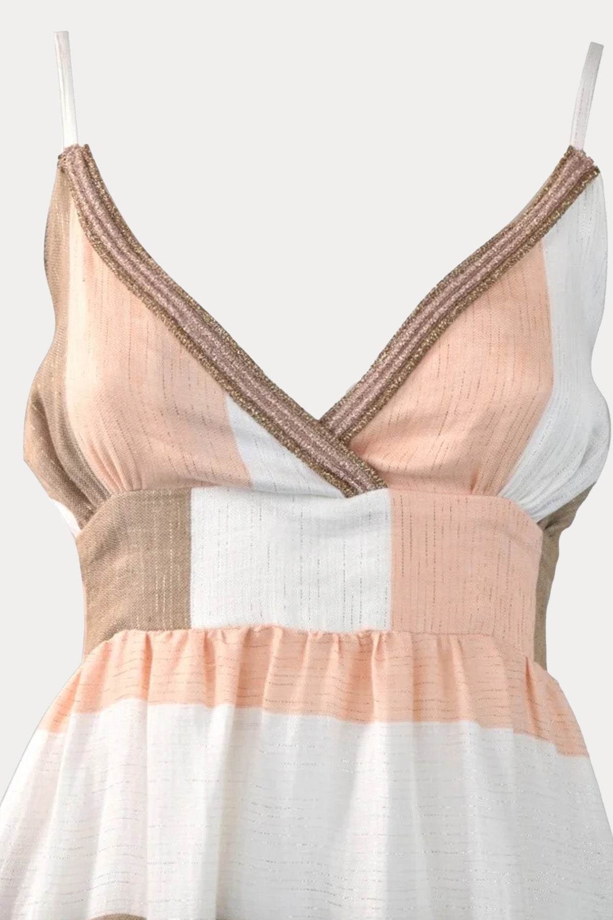 Pho Firenze Maxi Keten Elbise