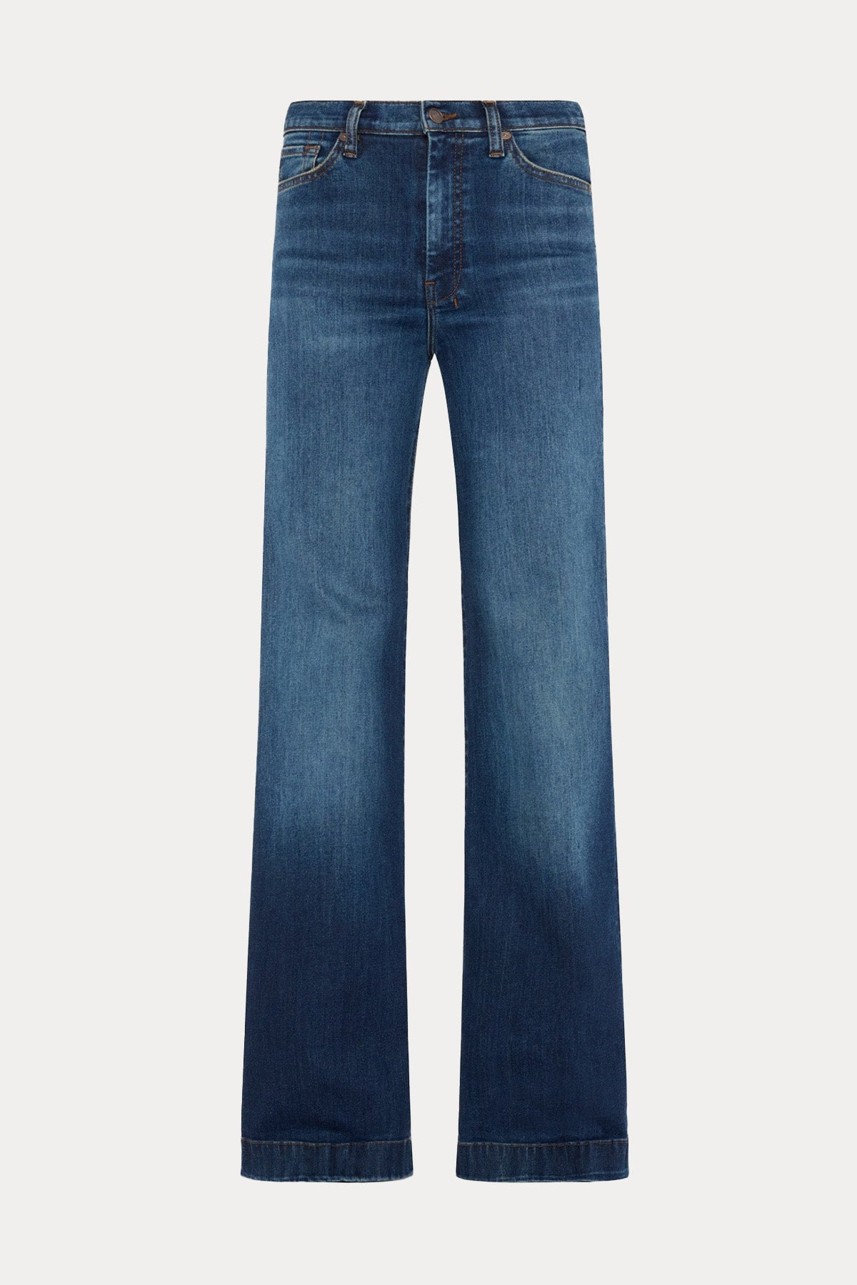 7 For All Mankind Yüksek Bel Modern Dojo Jeans