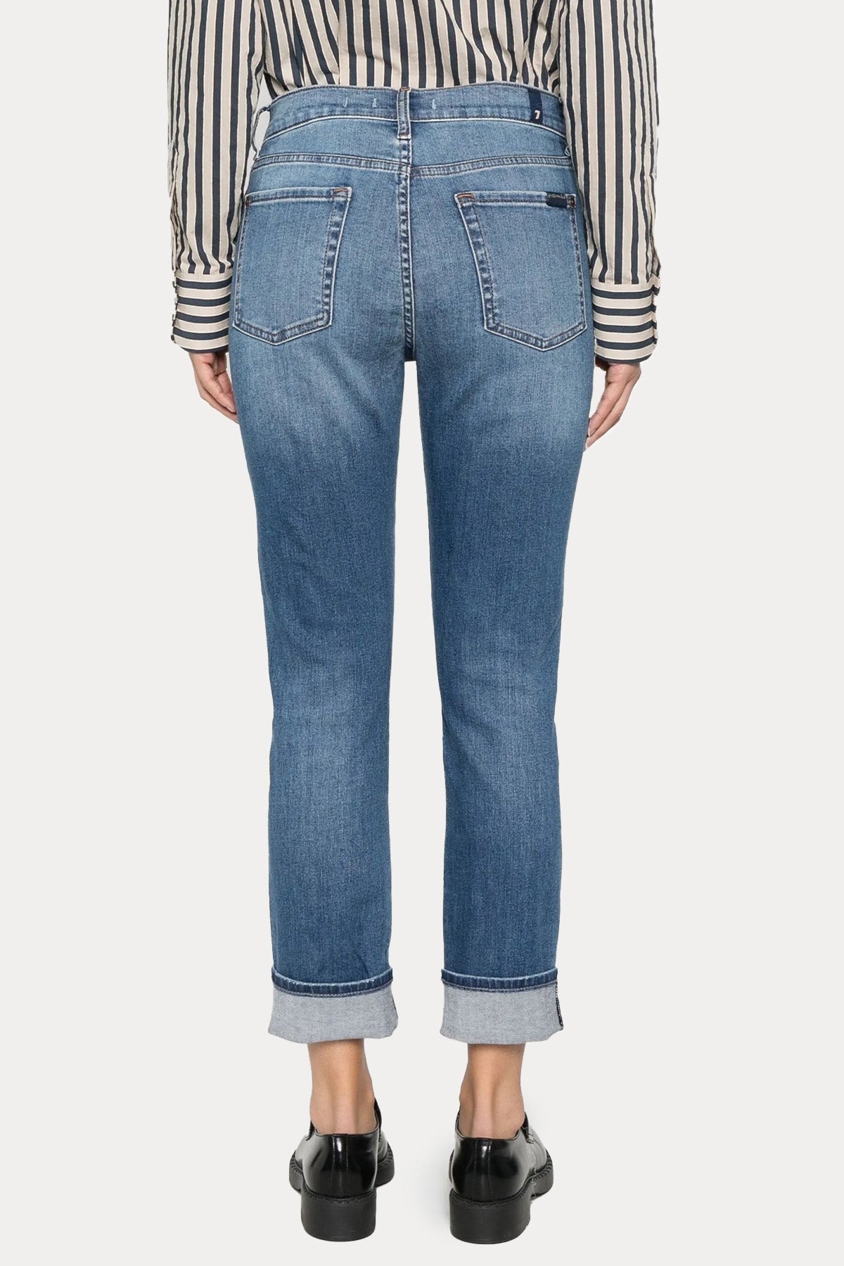 7 For All Mankind The Relaxed Skinny Girlfriend Fit Jeans