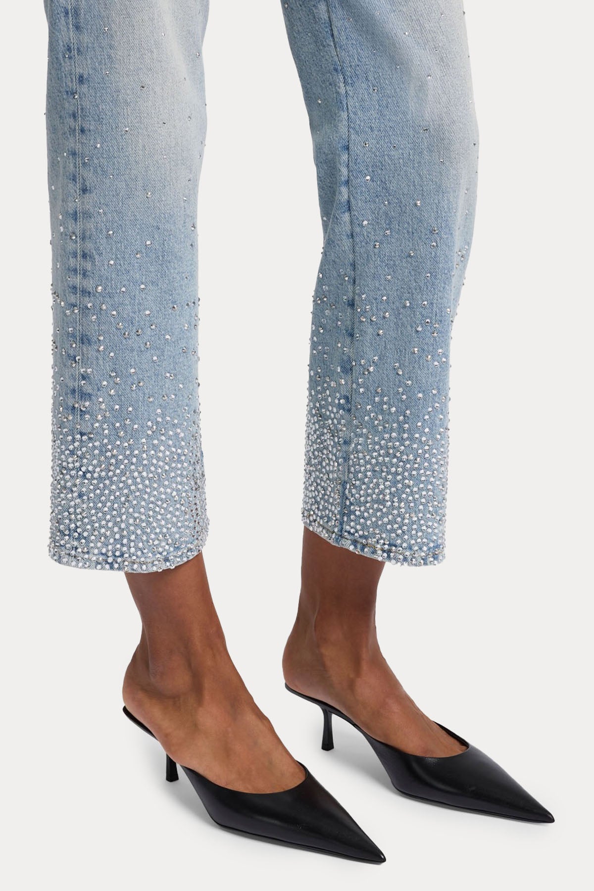 7 For All Mankind Straight Fit Yıkamalı Jeans-Jeans-Libas