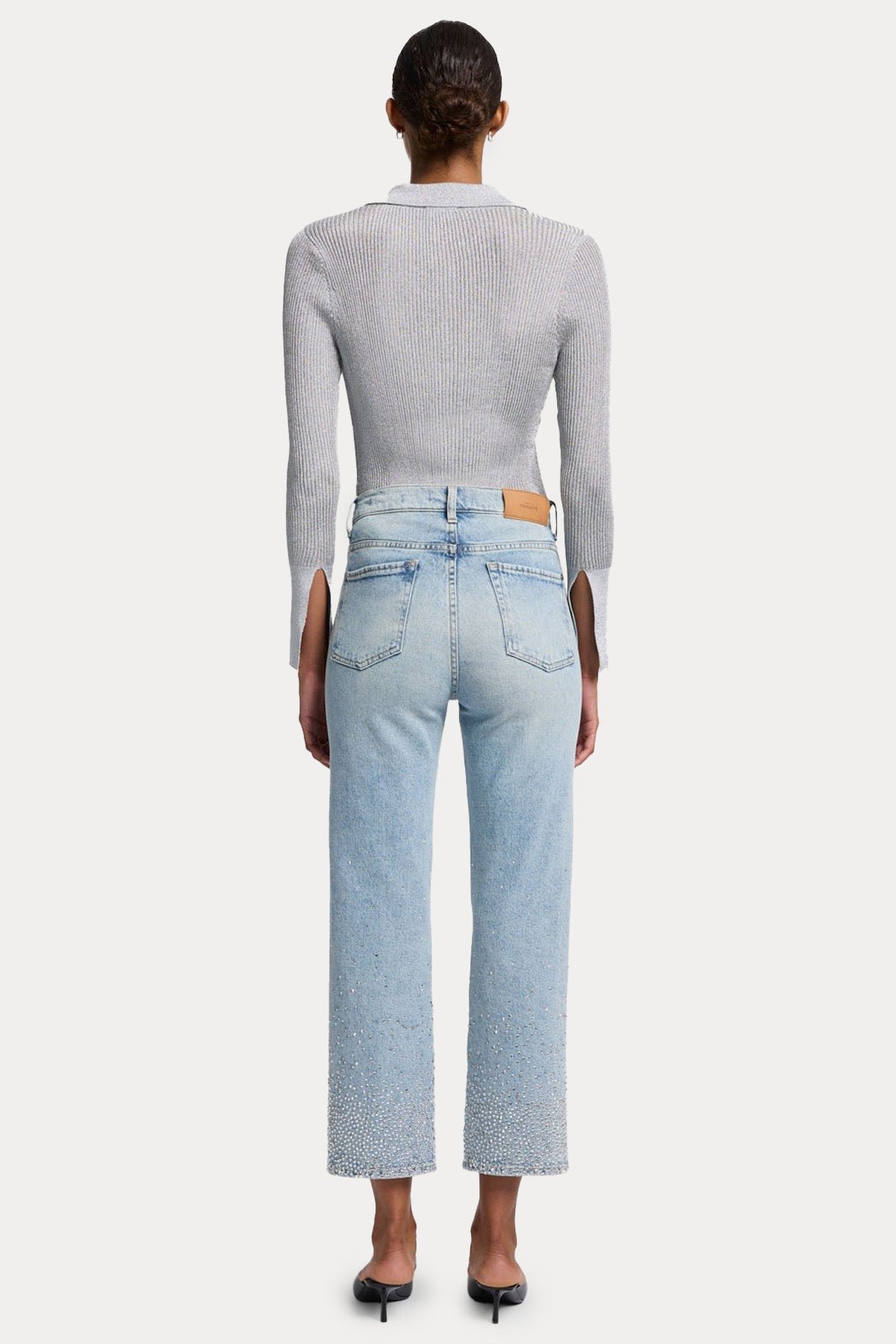 7 For All Mankind Straight Fit Yıkamalı Jeans-Jeans-Libas
