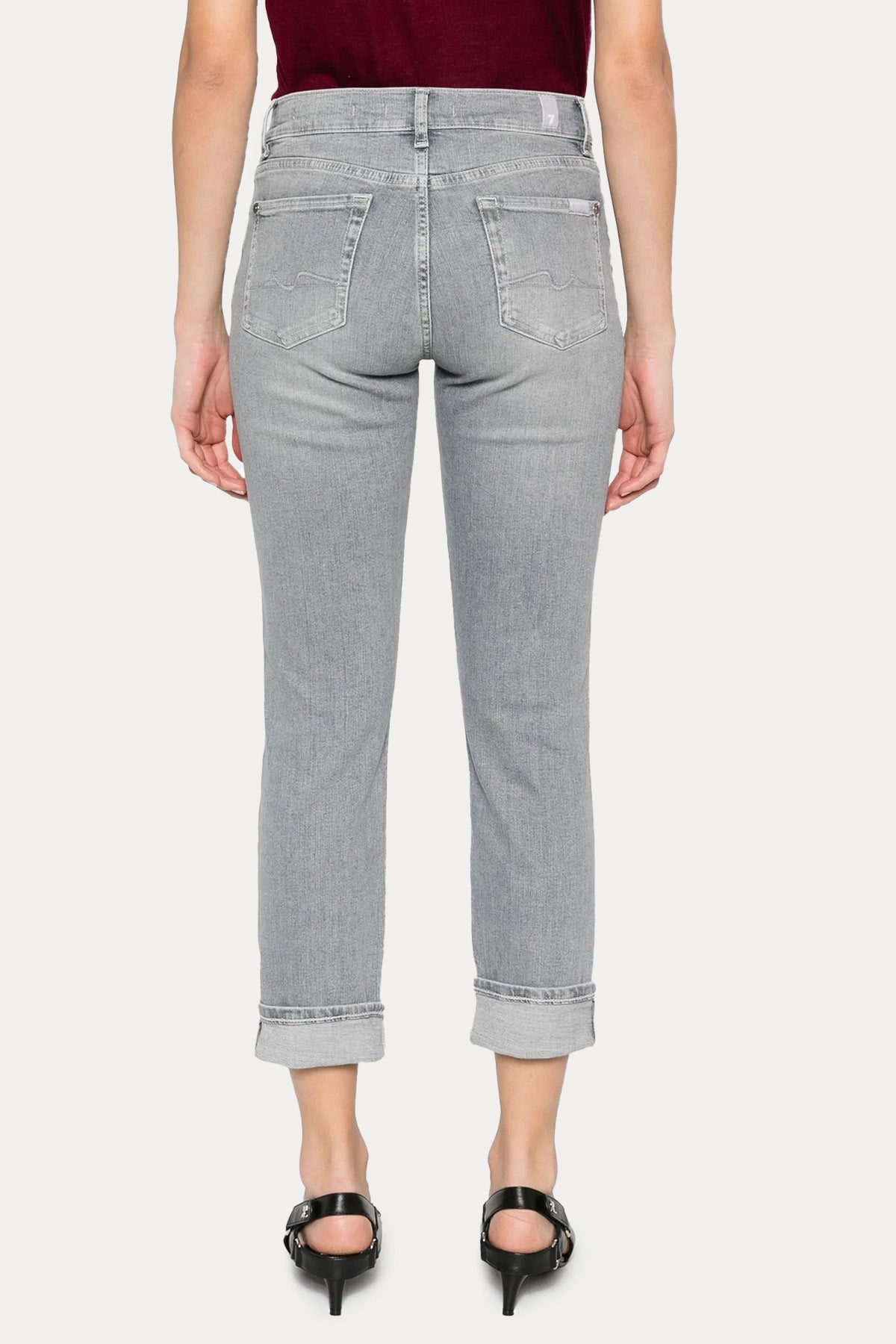 7 For All Mankind Relaxed Skinny Girlfriend Fit Jeans