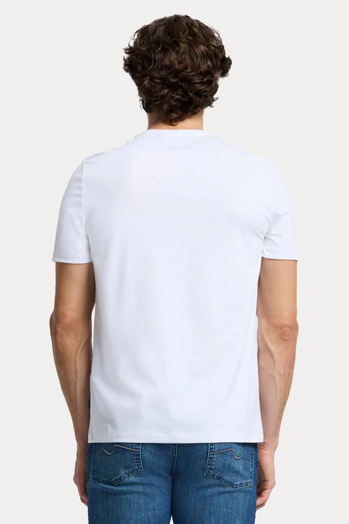 7 For All Mankind V Yaka Luxe Performance Streç T-shirt