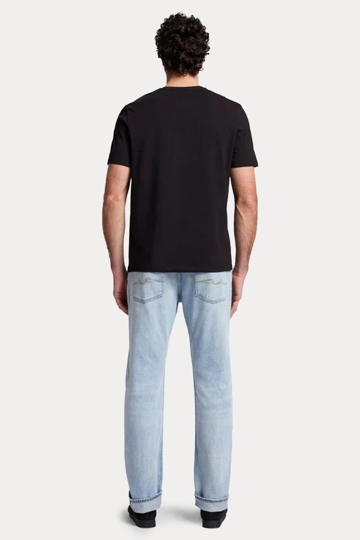 7 For All Mankind V Yaka Luxe Performance Streç T-shirt