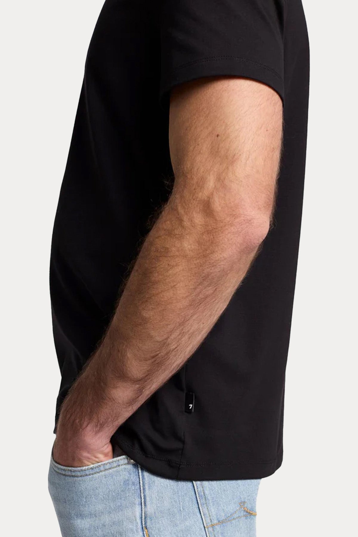 7 For All Mankind V Yaka Luxe Performance Streç T-shirt