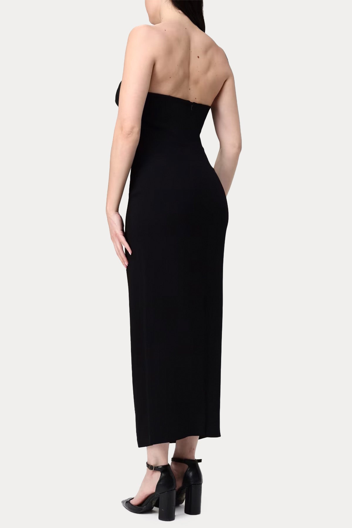 Hanita Straplez Maxi Elbise