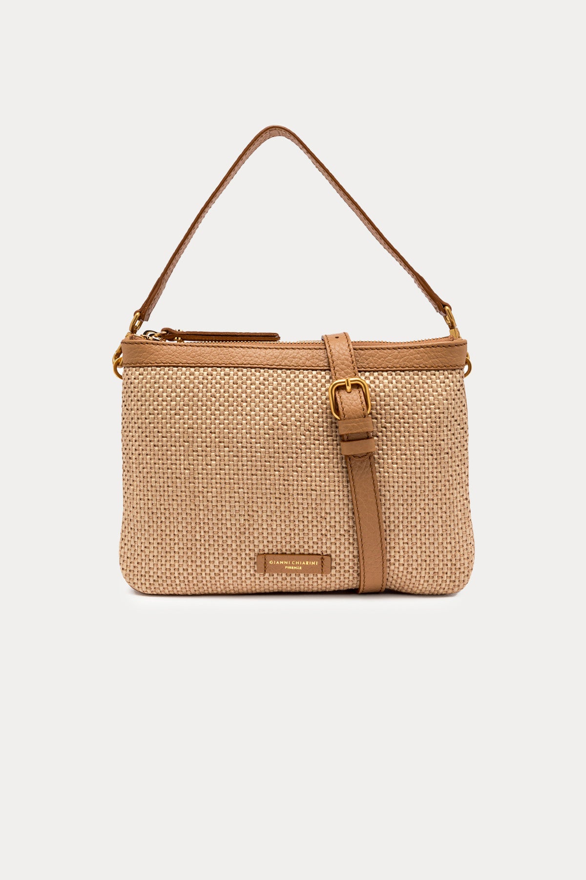 Gianni Chiarini Frida Hasır Örgü Omuz Çantası