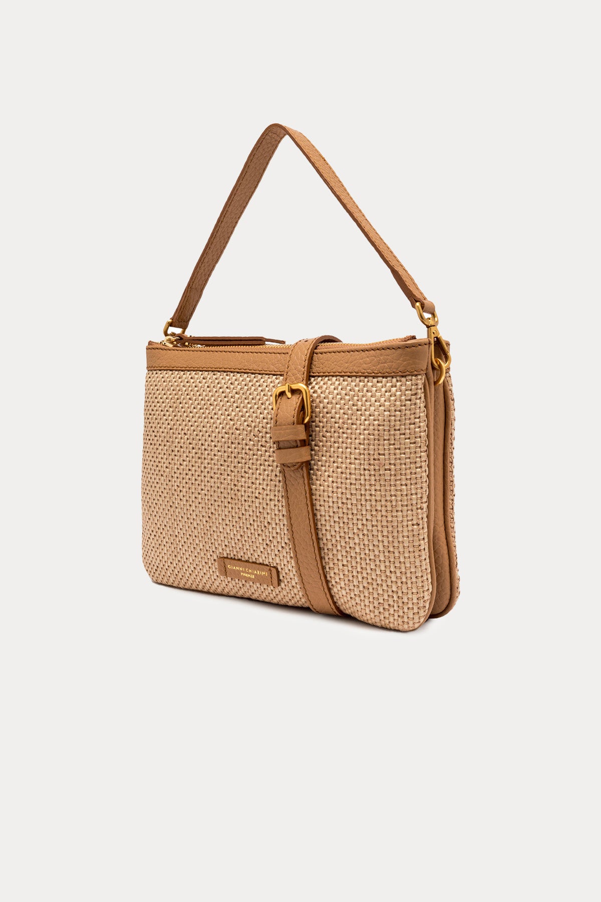 Gianni Chiarini Frida Hasır Örgü Omuz Çantası