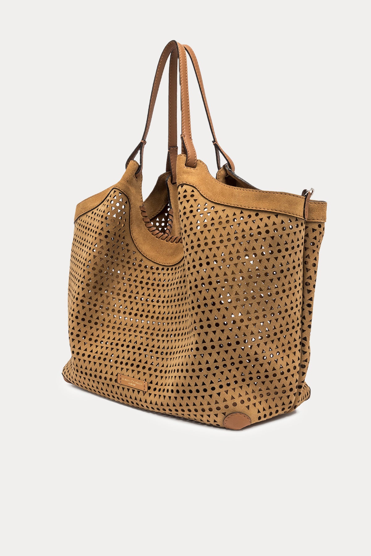 Gianni Chiarini Dua Nubuk Deri Shopping Bag Çanta