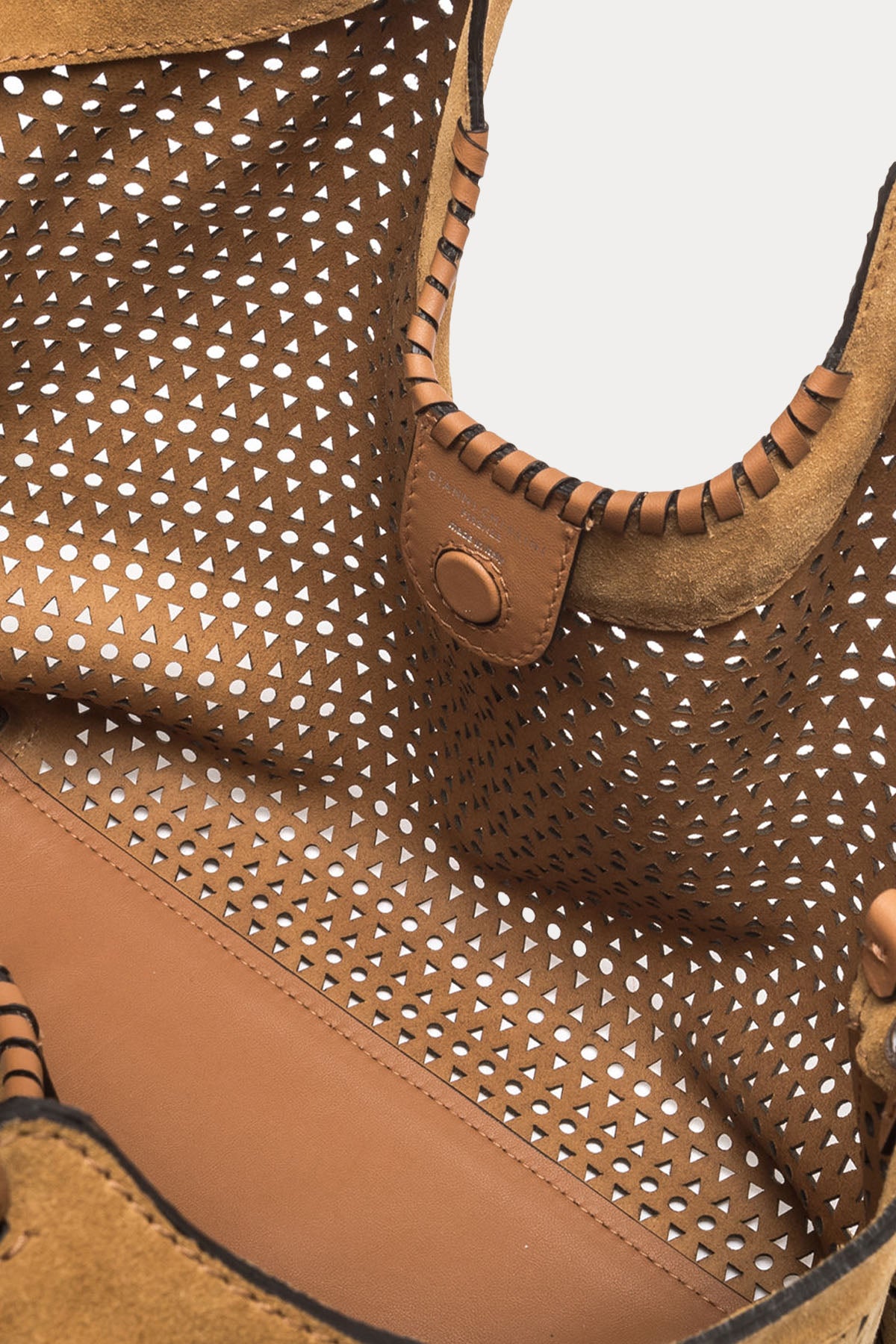 Gianni Chiarini Dua Nubuk Deri Shopping Bag Çanta