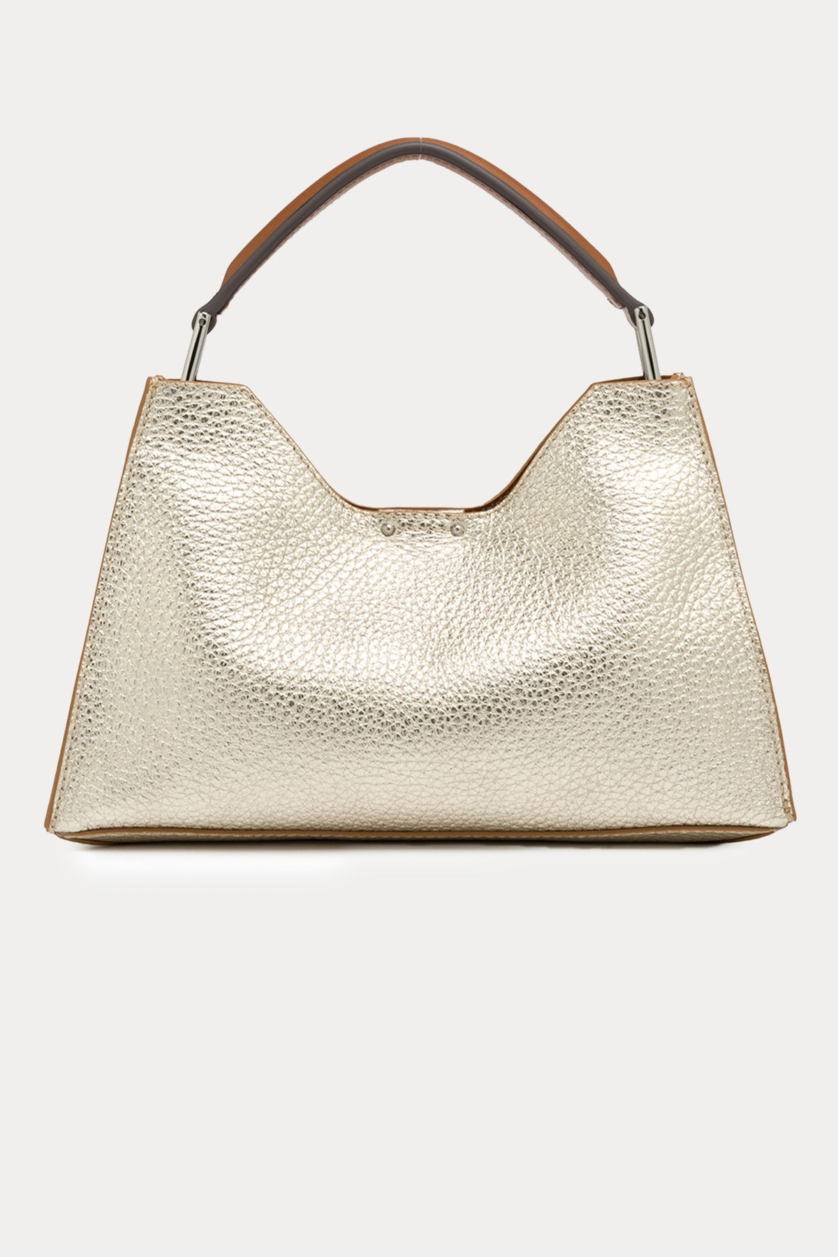 Gianni Chiarini Aurora Parlak Deri Omuz Çantası