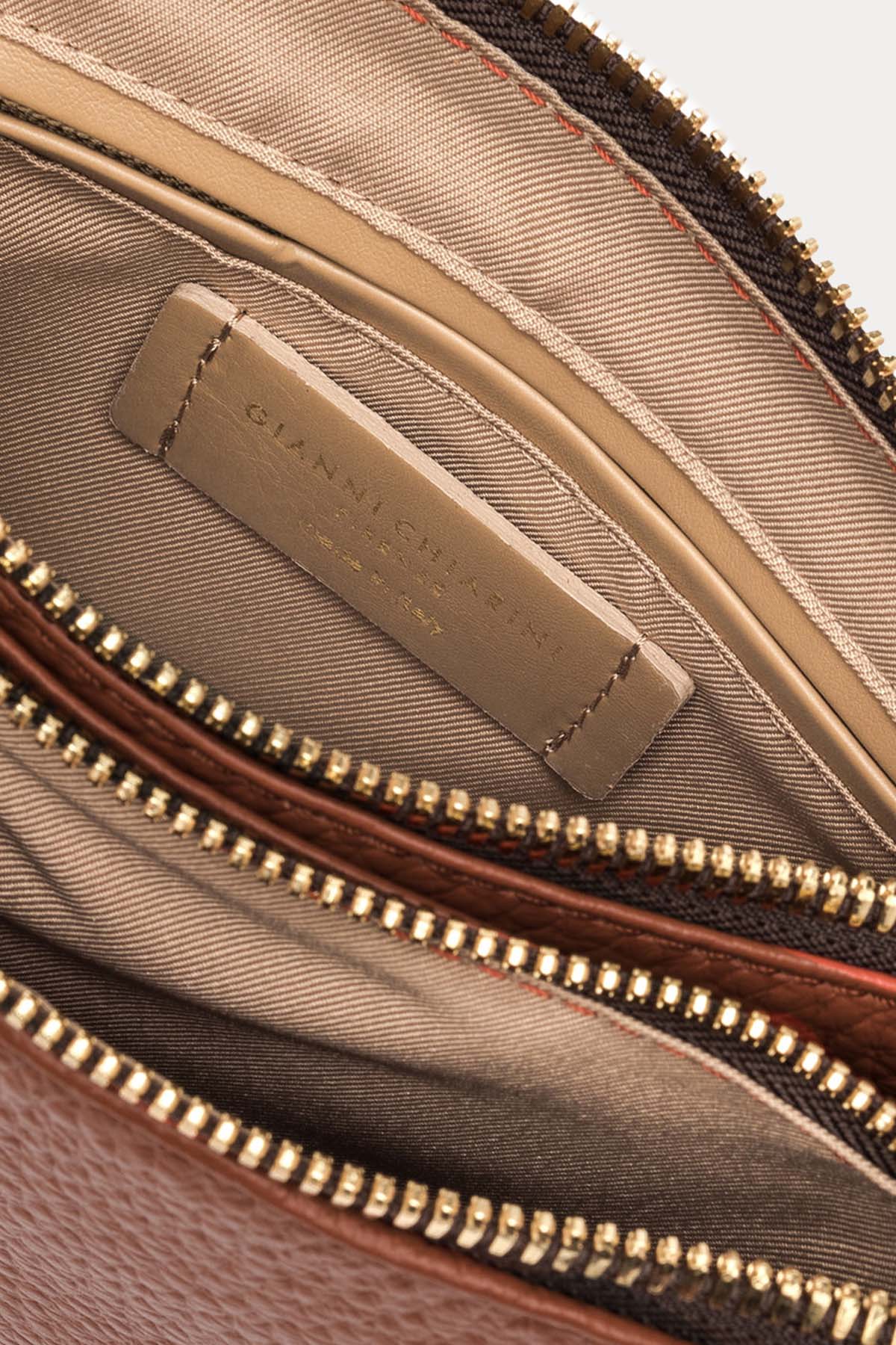 Gianni Chiarini Frida Çift Bölmeli Deri Omuz Çantası