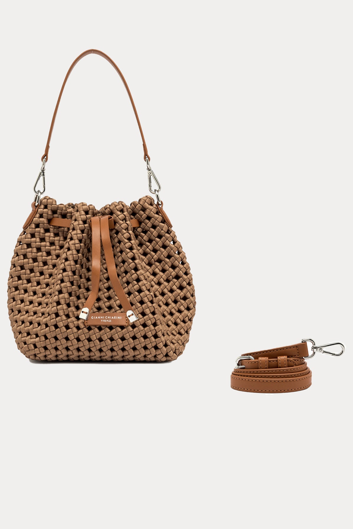 Gianni Chiarini Fiore Örgü Omuz Çantası