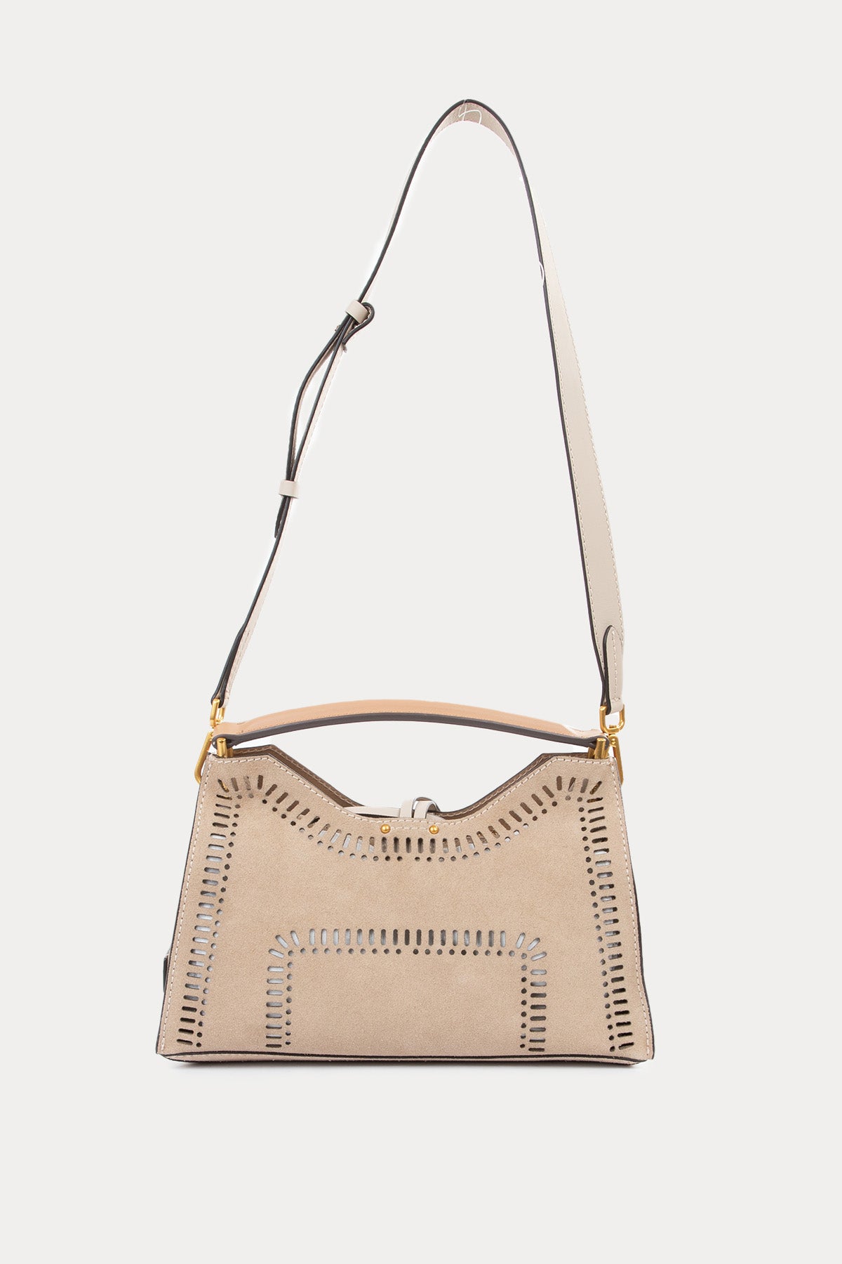 Gianni Chiarini Aurora Nubuk Deri Omuz Çantası