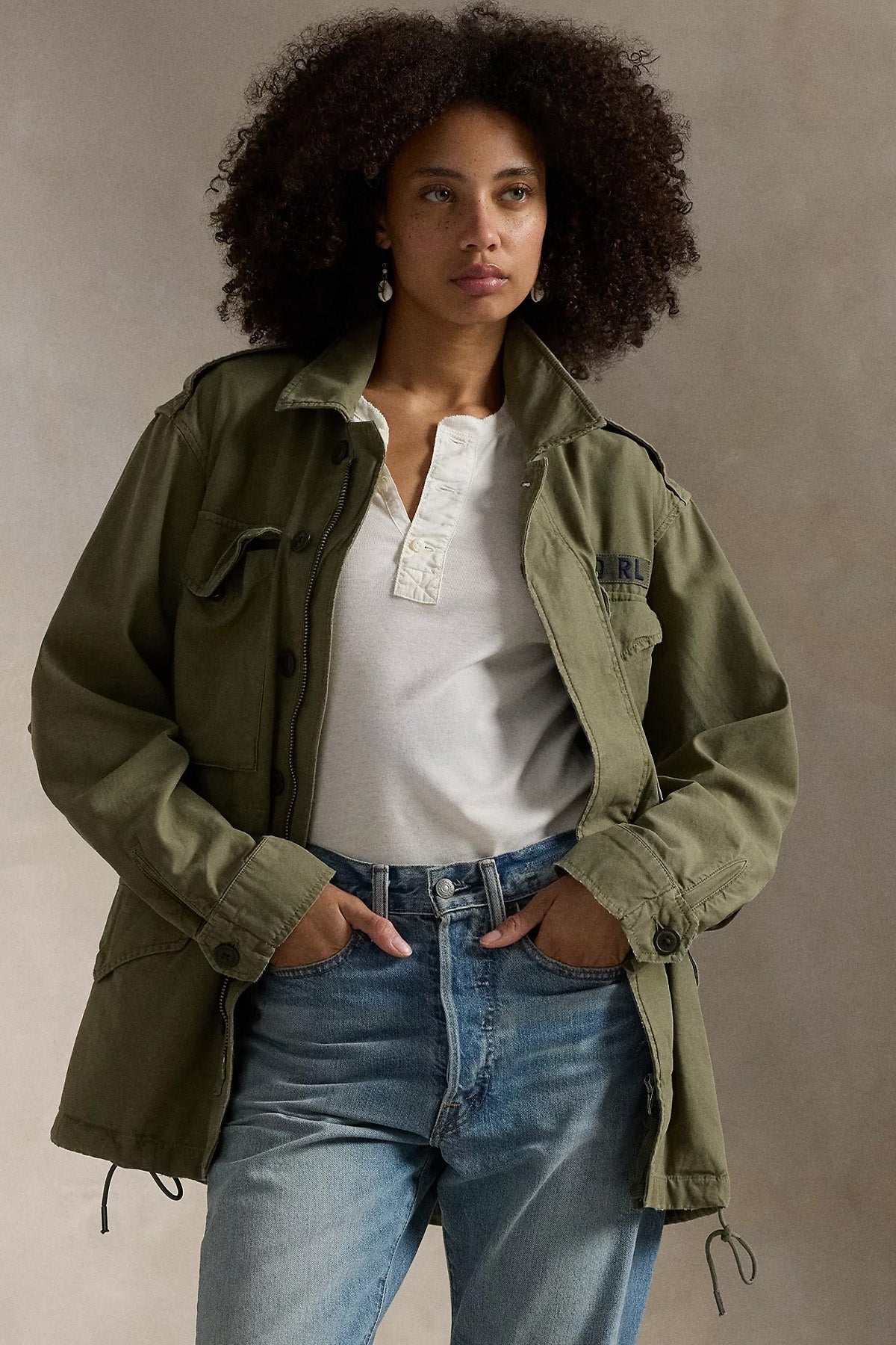 Polo Ralph Lauren Logolu Safari Mont Ceket 211941066001