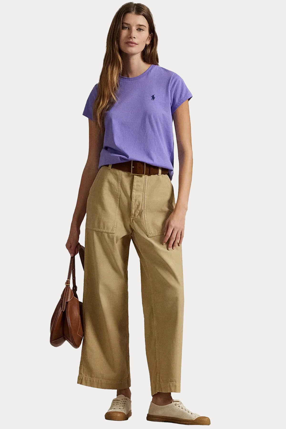 Polo Ralph Lauren Custom Fit Yuvarlak Yaka T-shirt