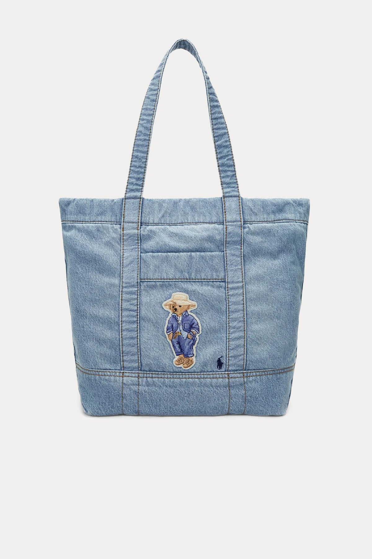 Polo Ralph Lauren Polo Bear Denim Omuz Çantası