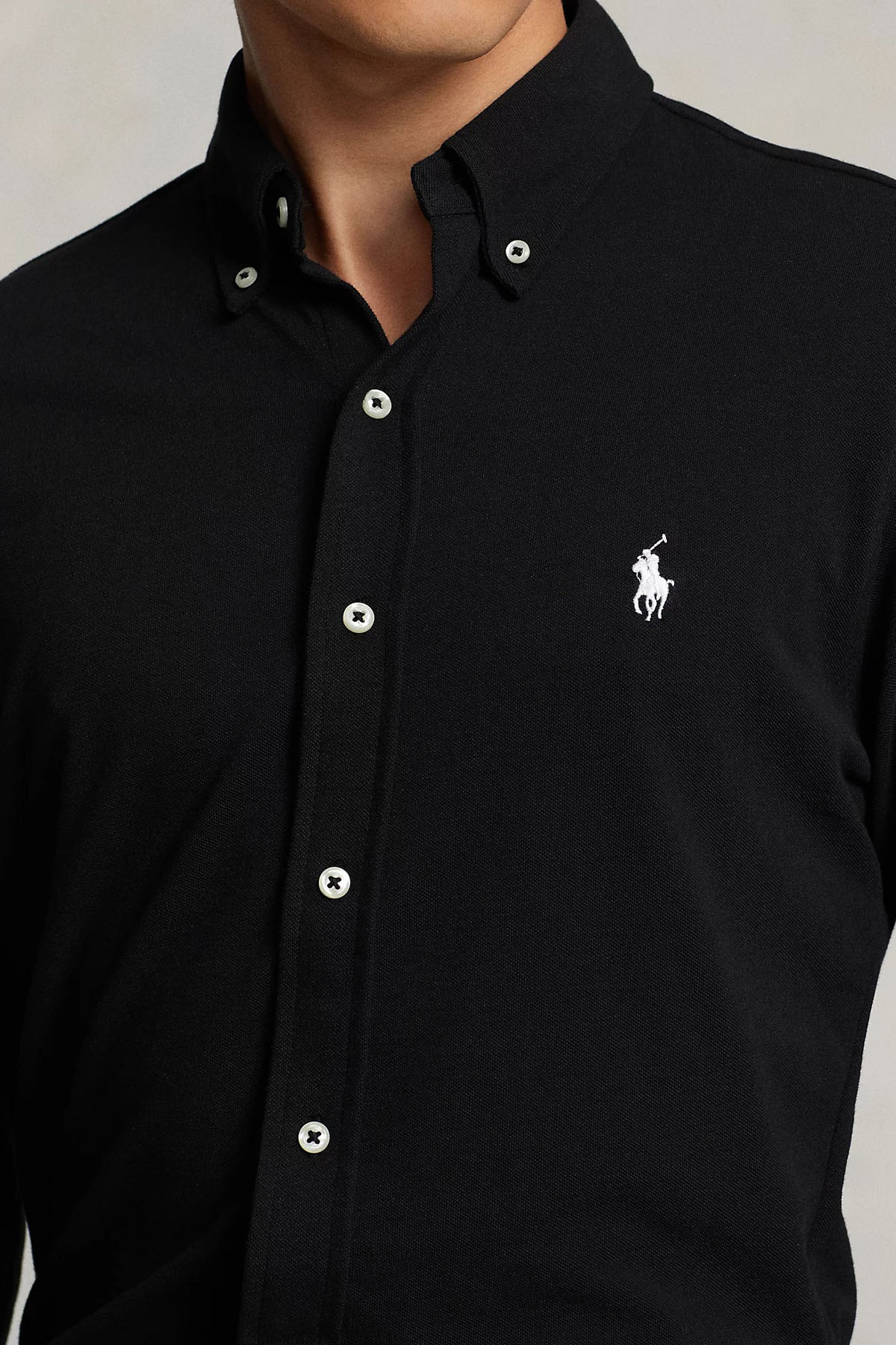 Polo Ralph Lauren Custom Fit Featherweight Mesh Gömlek