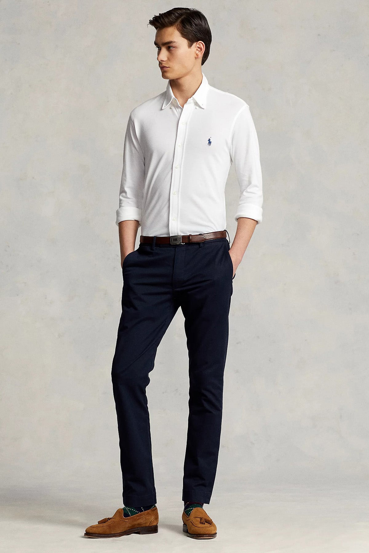 Polo Ralph Lauren Custom Fit Featherweight Mesh Gömlek