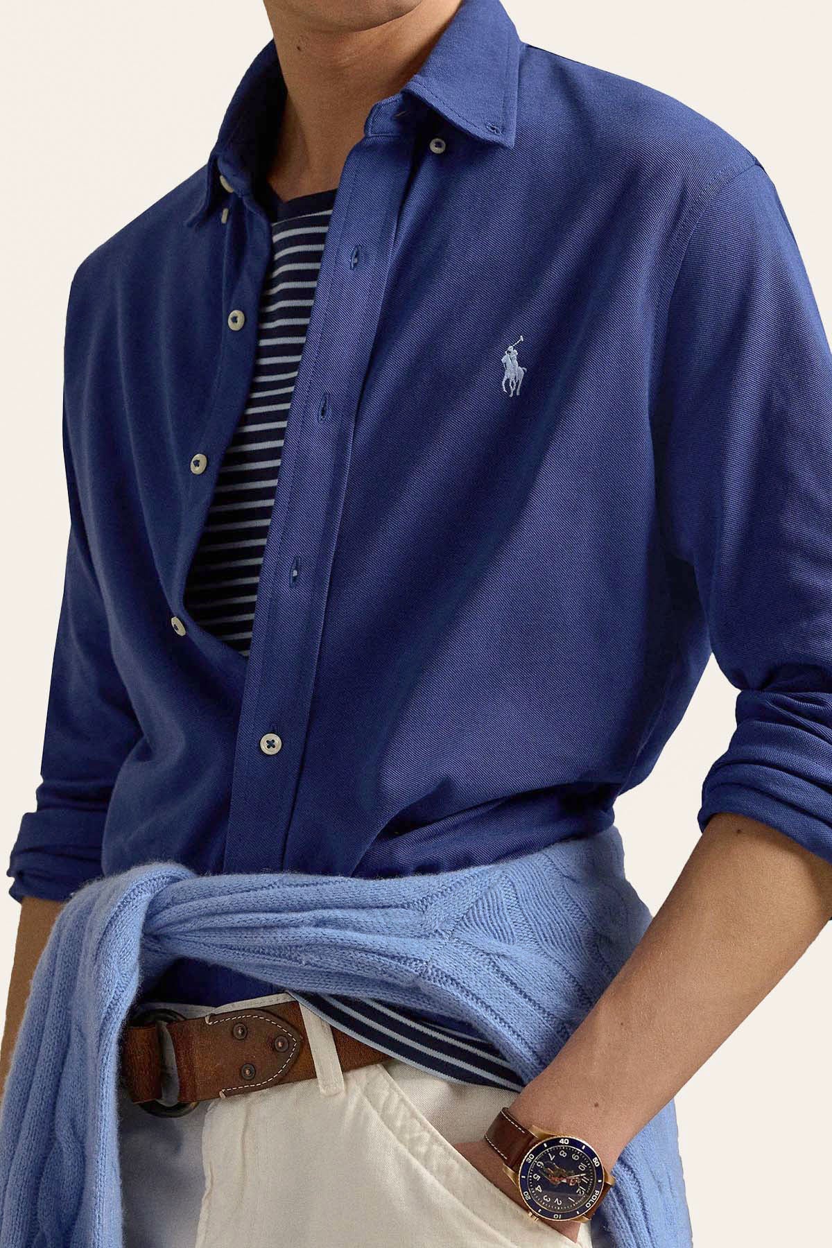 Polo Ralph Lauren Custom Fit Featherweight Mesh Gömlek