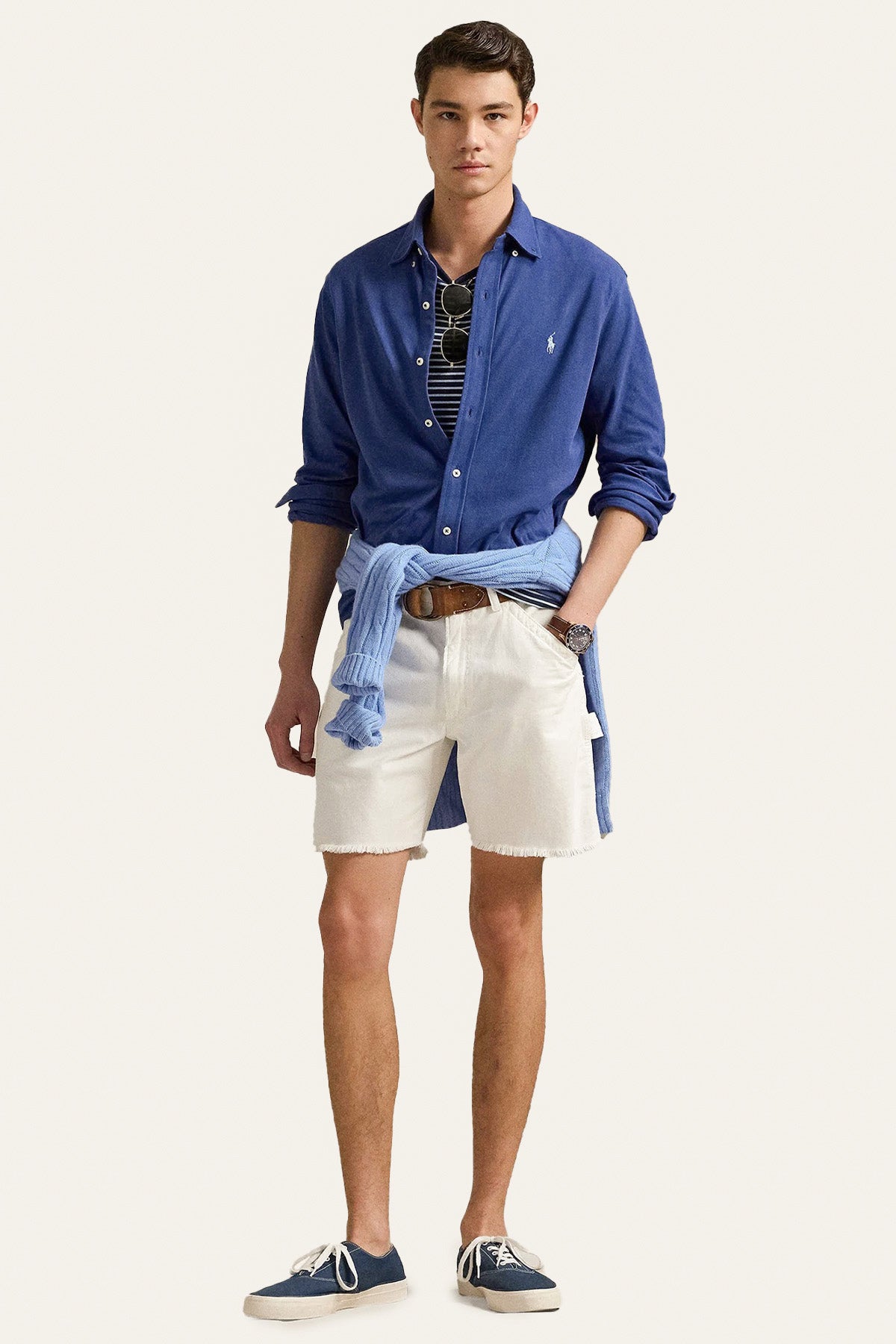 Polo Ralph Lauren Custom Fit Featherweight Mesh Gömlek