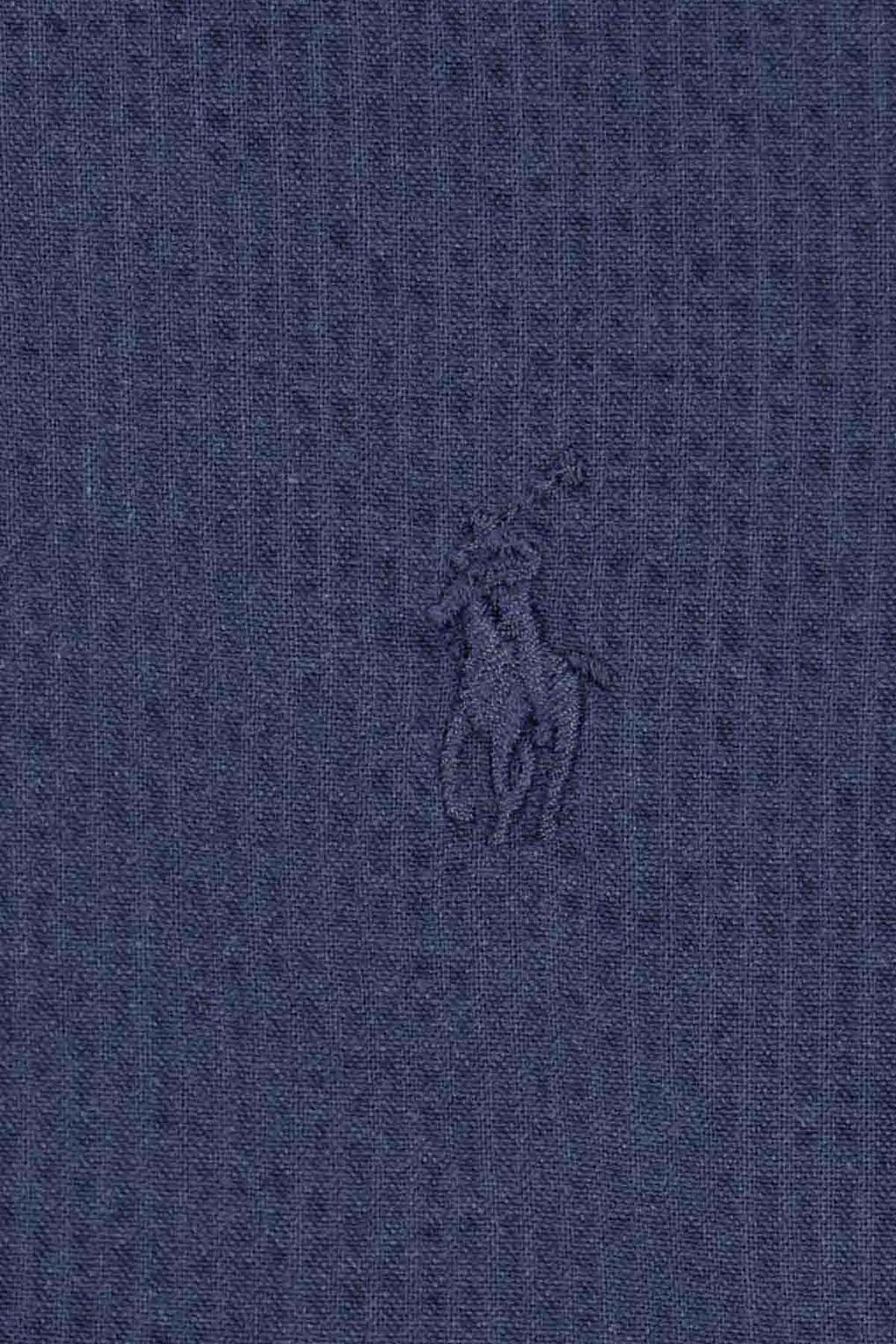 Polo Ralph Lauren Custom Fit Gofre Kumaş Gömlek