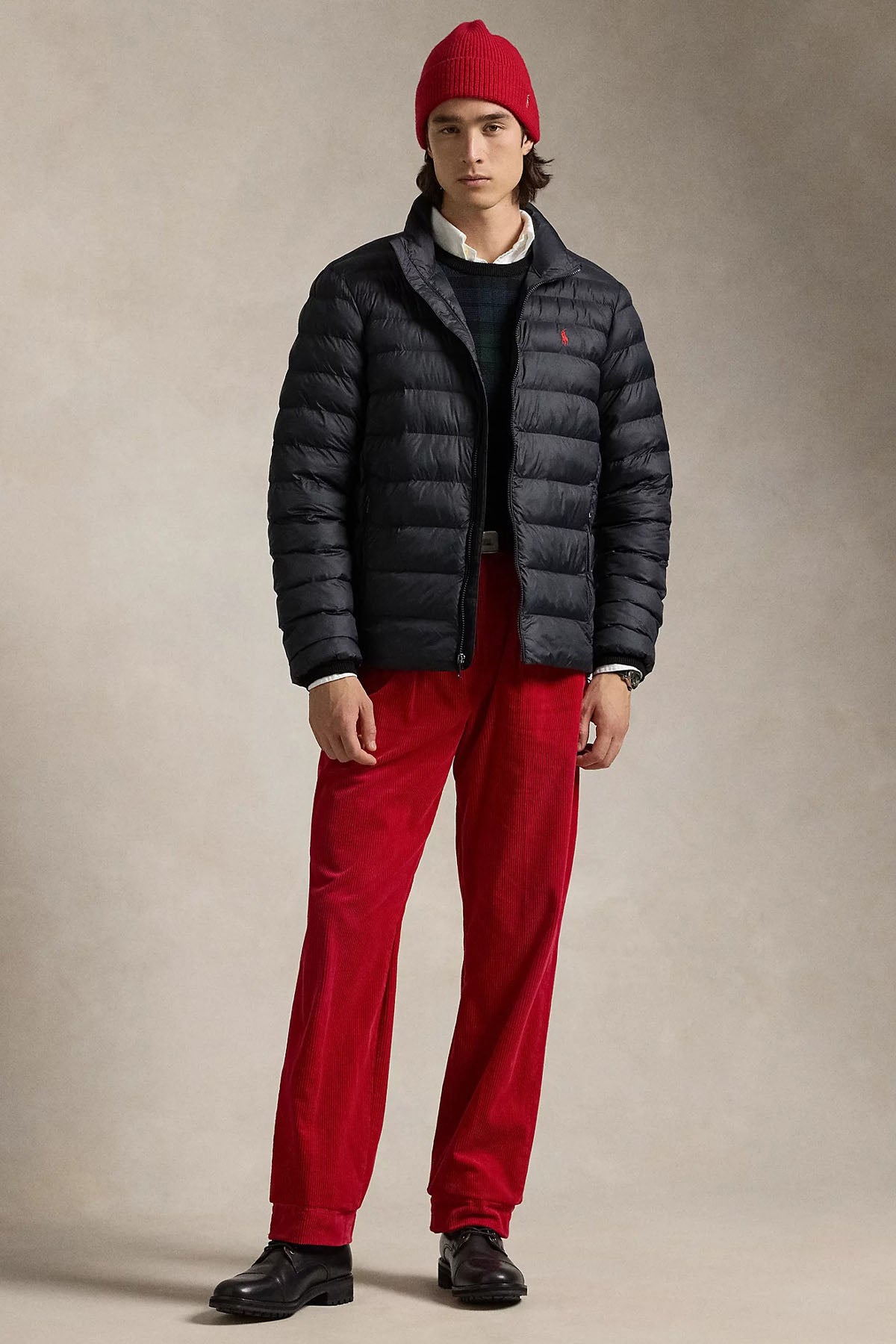 Polo Ralph Lauren Dik Yaka Puffer Mont