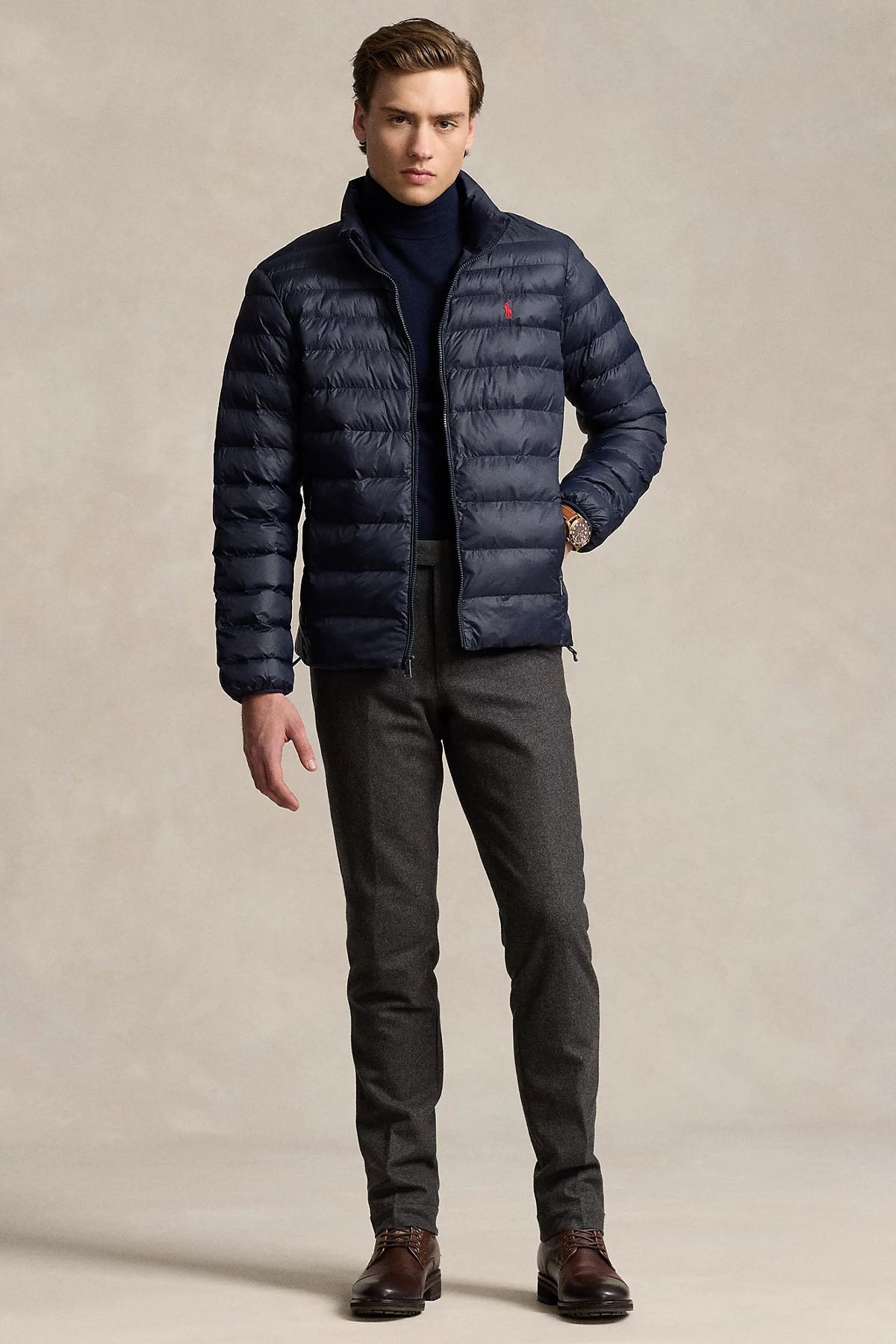 Polo Ralph Lauren Dik Yaka Puffer Mont