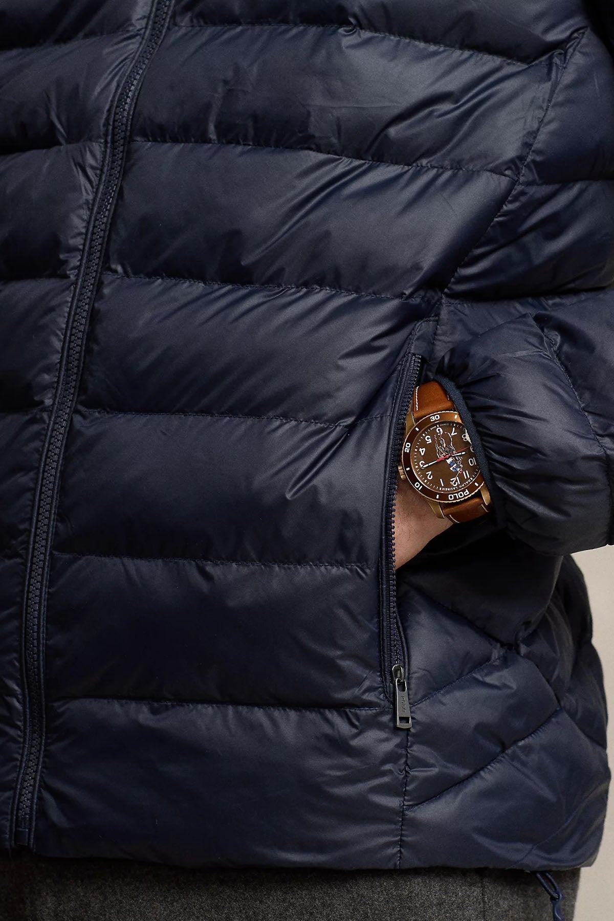 Polo Ralph Lauren Dik Yaka Puffer Mont