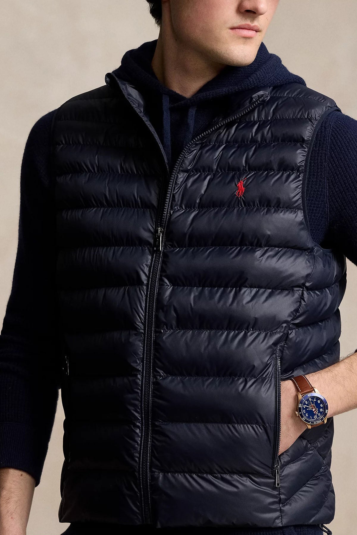 Polo Ralph Lauren Dik Yaka Puffer Yelek